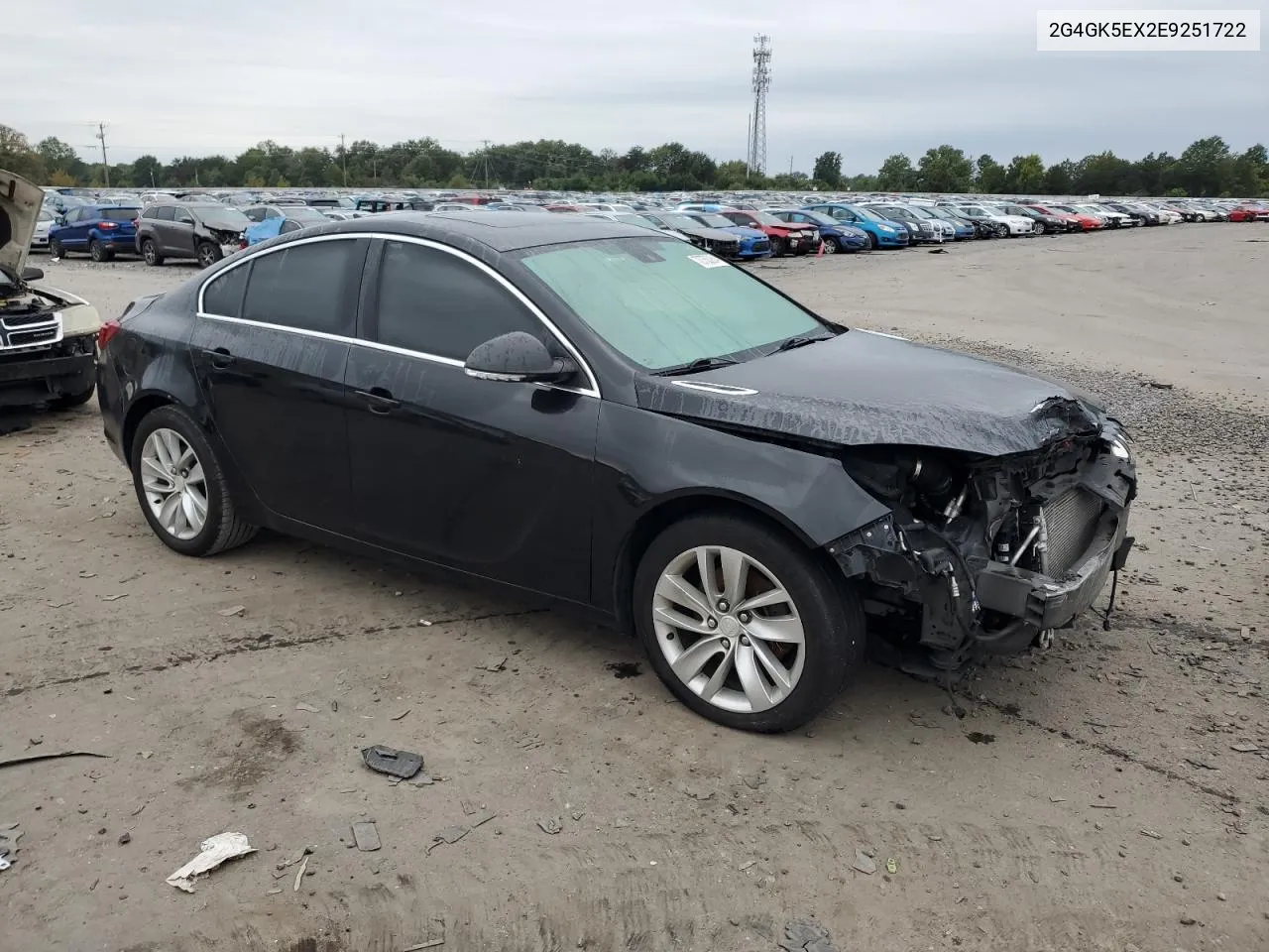 2014 Buick Regal VIN: 2G4GK5EX2E9251722 Lot: 72753064