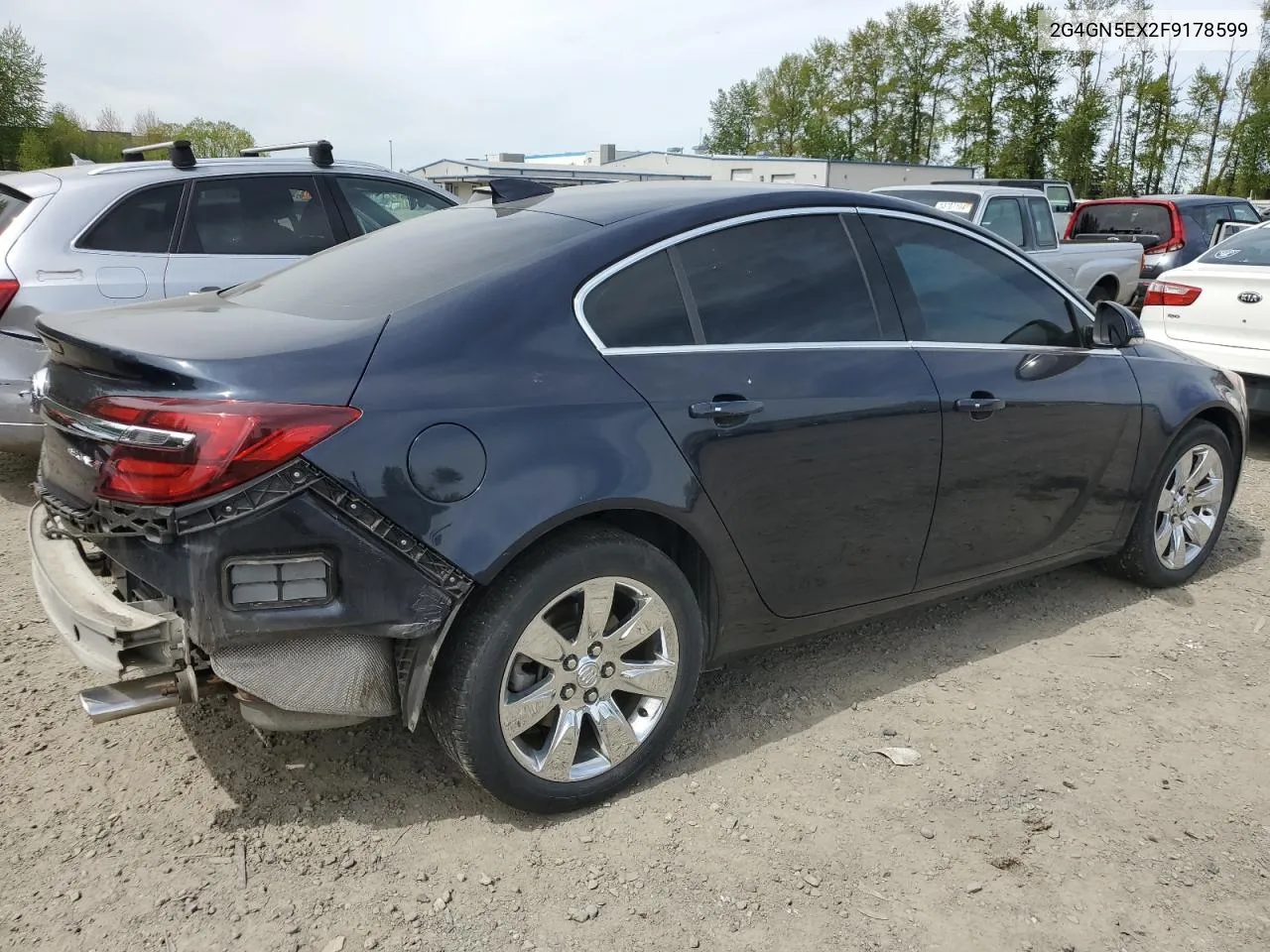 2G4GN5EX2F9178599 2015 Buick Regal Premium