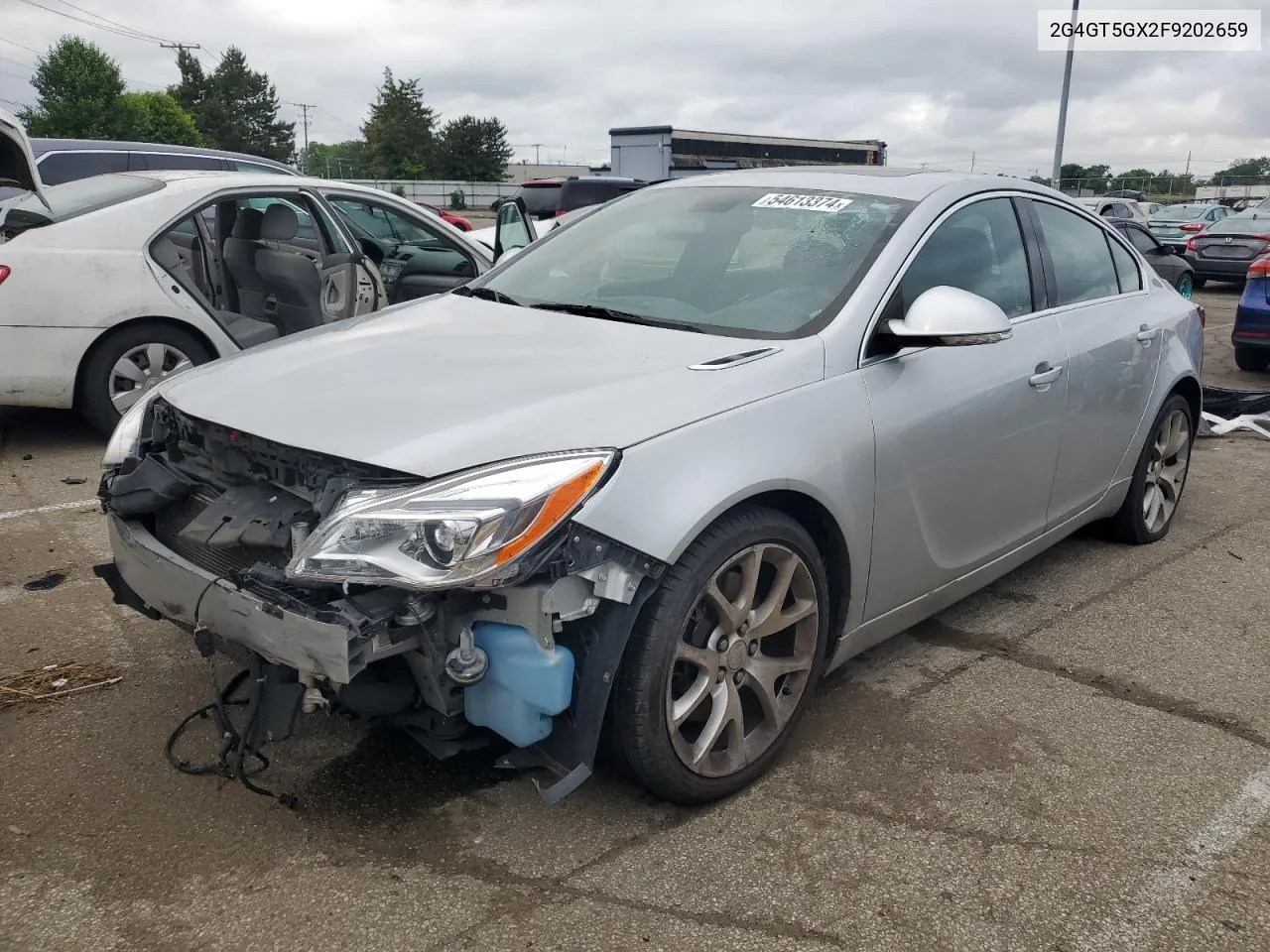 2015 Buick Regal Gs VIN: 2G4GT5GX2F9202659 Lot: 54613374