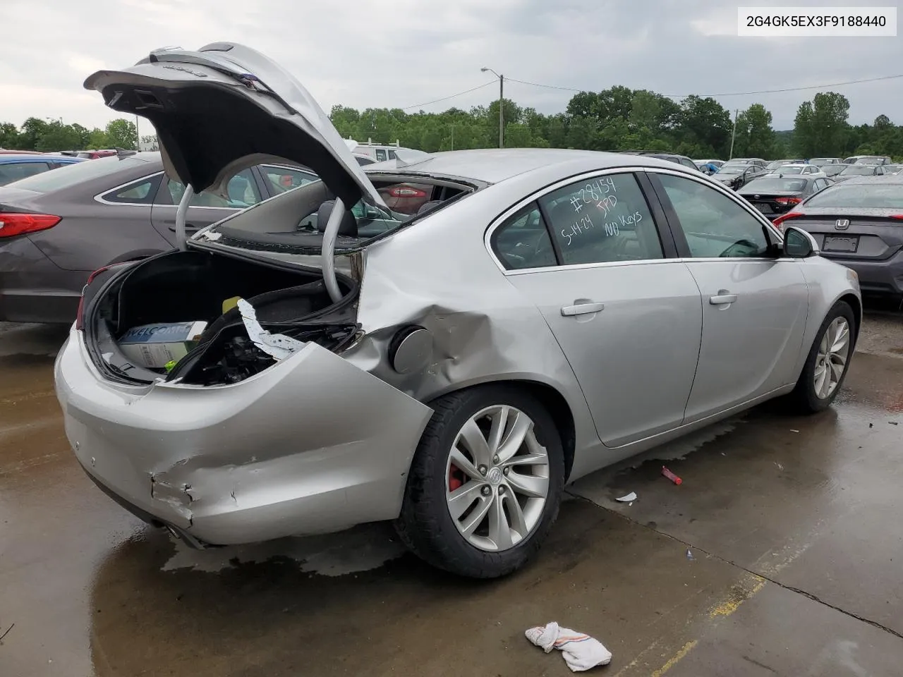 2015 Buick Regal VIN: 2G4GK5EX3F9188440 Lot: 55769424