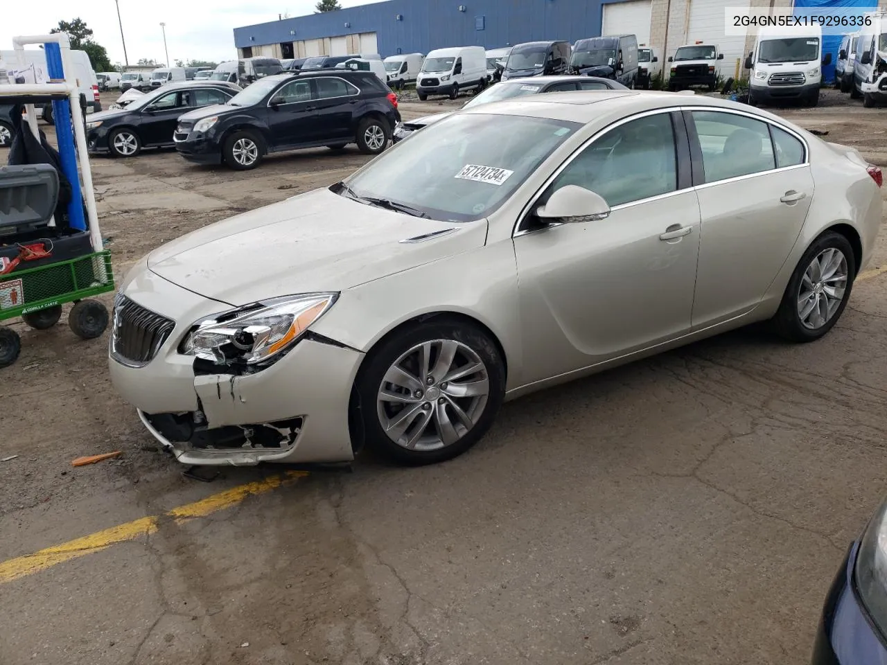 2015 Buick Regal Premium VIN: 2G4GN5EX1F9296336 Lot: 57124734