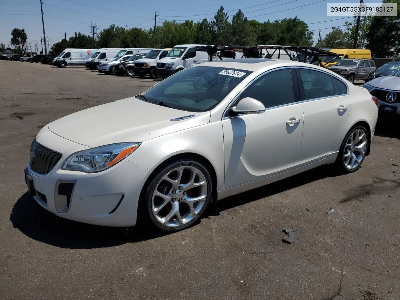 2015 Buick Regal Gs VIN: 2G4GT5GX3F9185127 Lot: 58652914