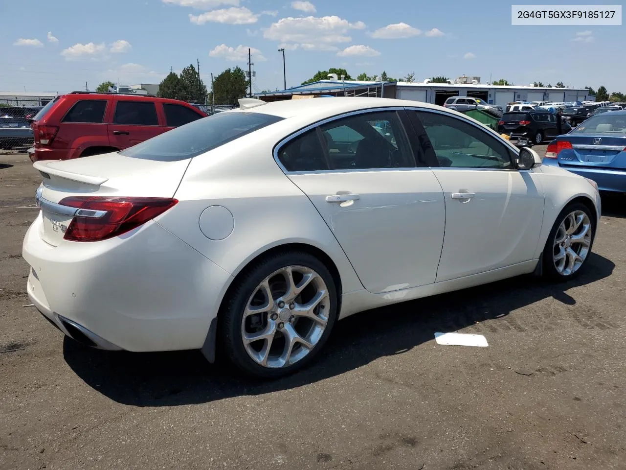 2015 Buick Regal Gs VIN: 2G4GT5GX3F9185127 Lot: 58652914