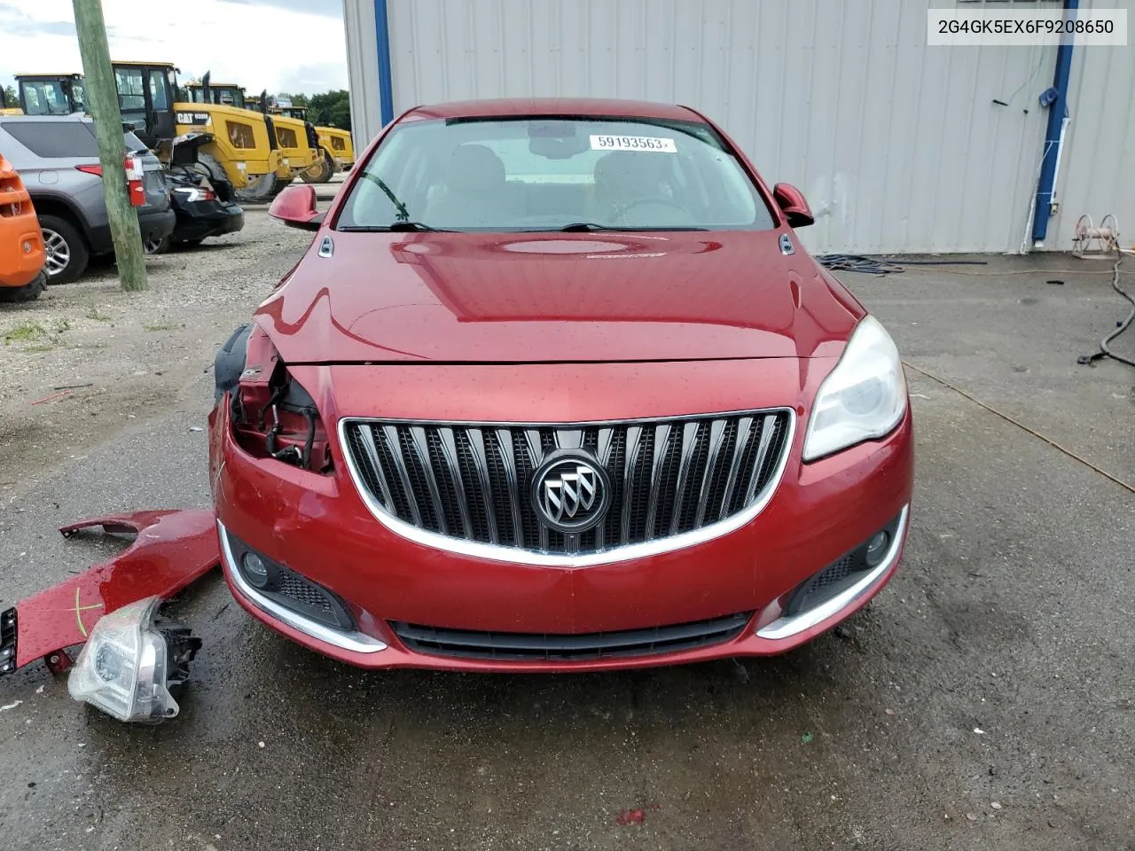 2015 Buick Regal VIN: 2G4GK5EX6F9208650 Lot: 59193563