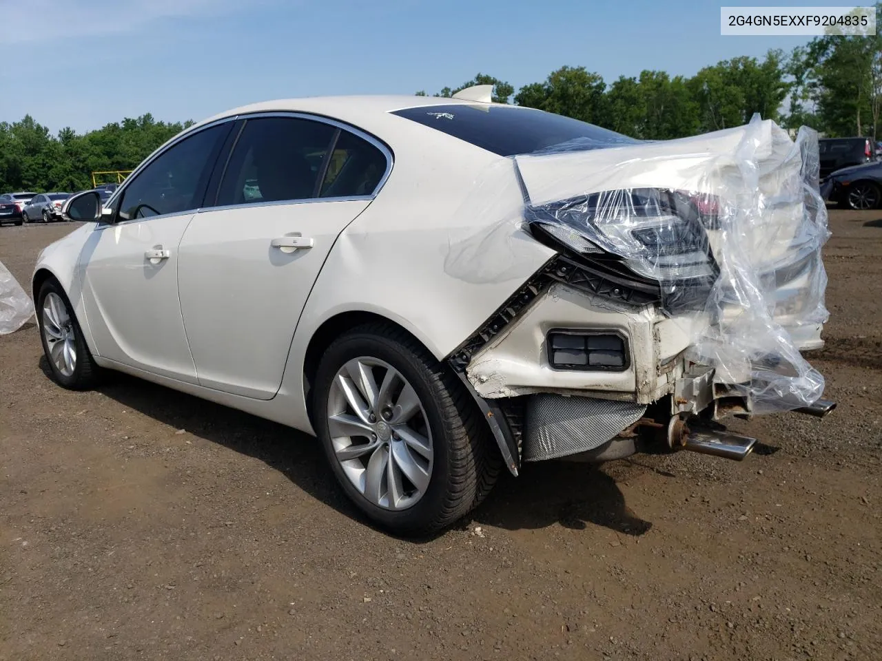 2G4GN5EXXF9204835 2015 Buick Regal Premium