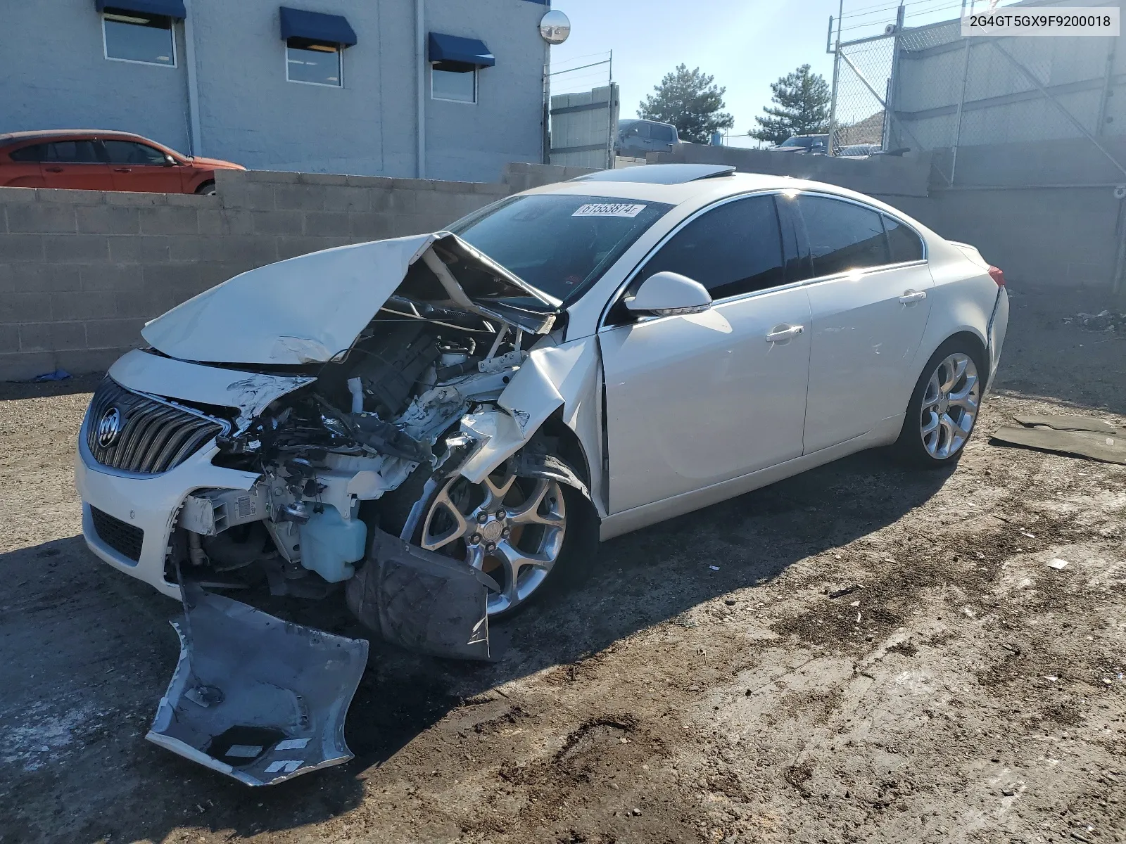 2G4GT5GX9F9200018 2015 Buick Regal Gs