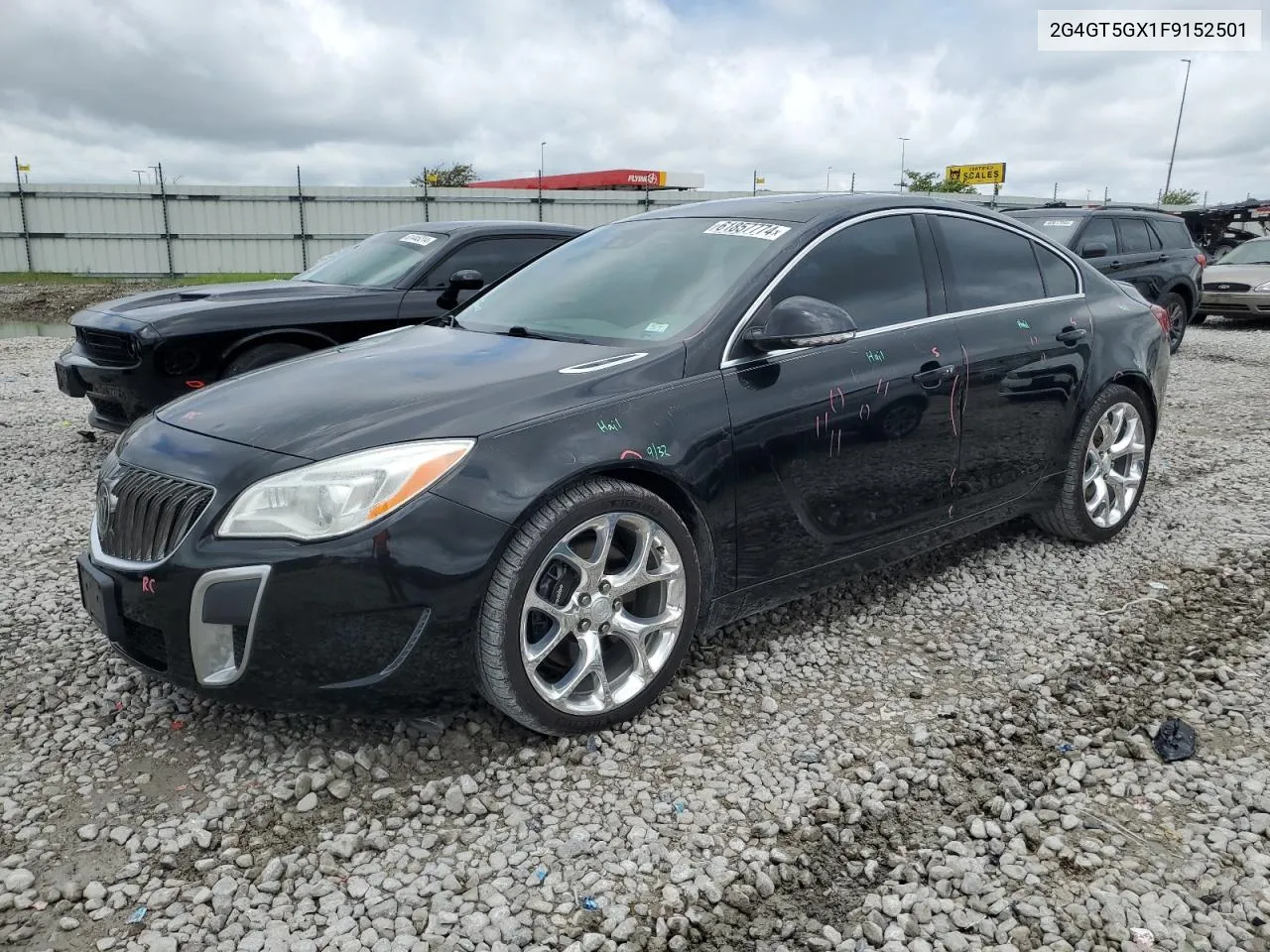 2015 Buick Regal Gs VIN: 2G4GT5GX1F9152501 Lot: 61857774