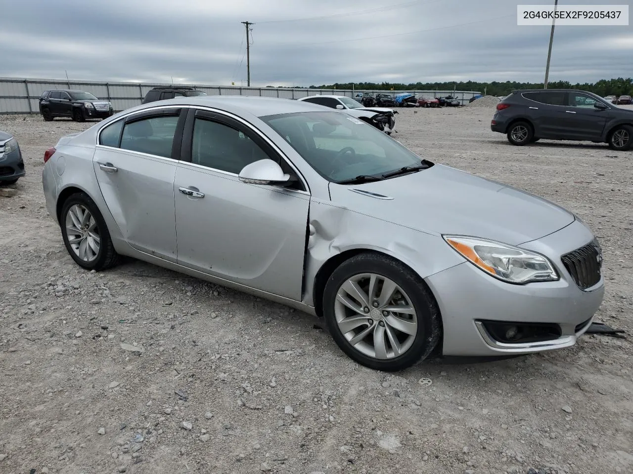 2015 Buick Regal VIN: 2G4GK5EX2F9205437 Lot: 63272264