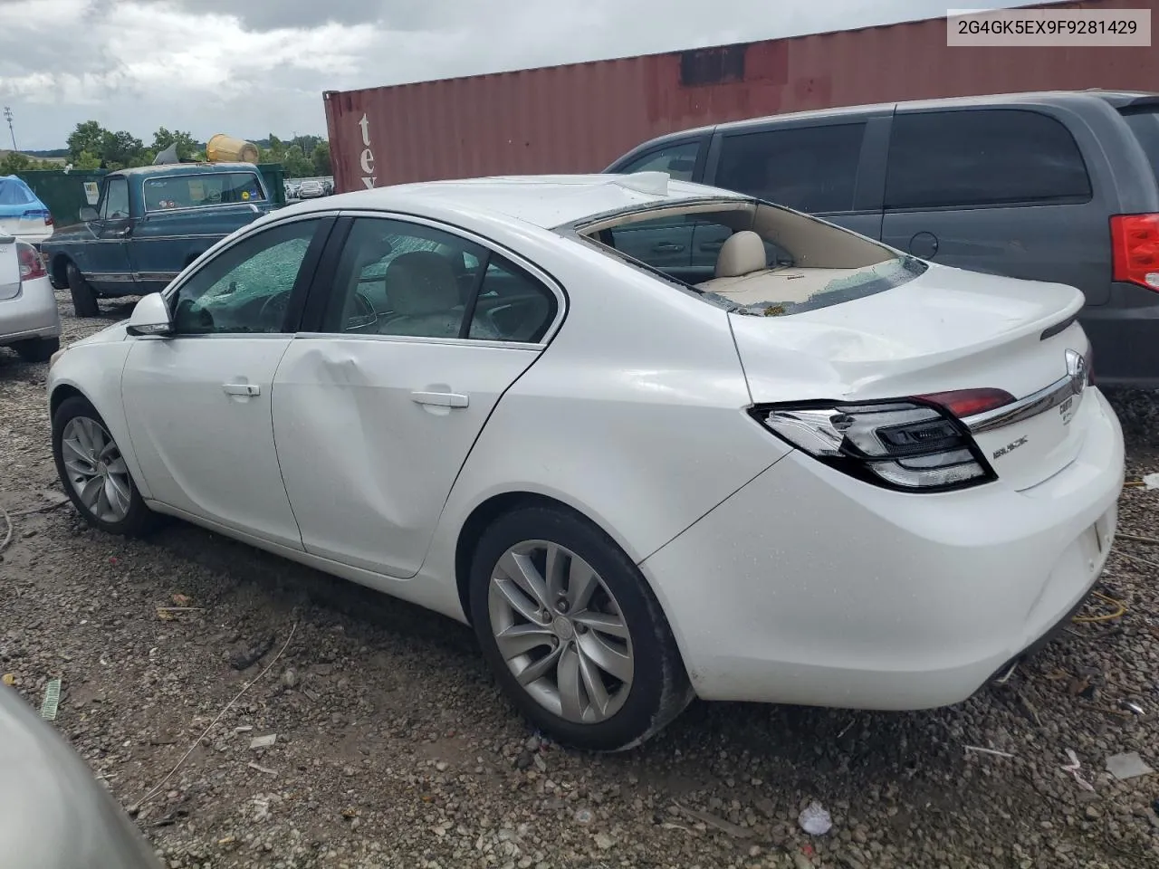 2015 Buick Regal VIN: 2G4GK5EX9F9281429 Lot: 64432184