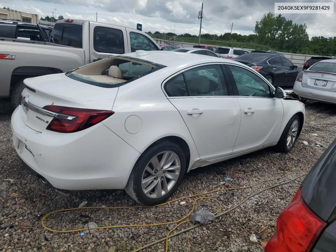 2G4GK5EX9F9281429 2015 Buick Regal