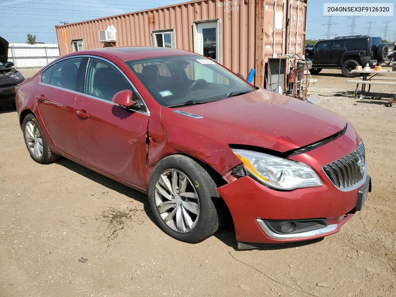 2G4GN5EX3F9126320 2015 Buick Regal Premium