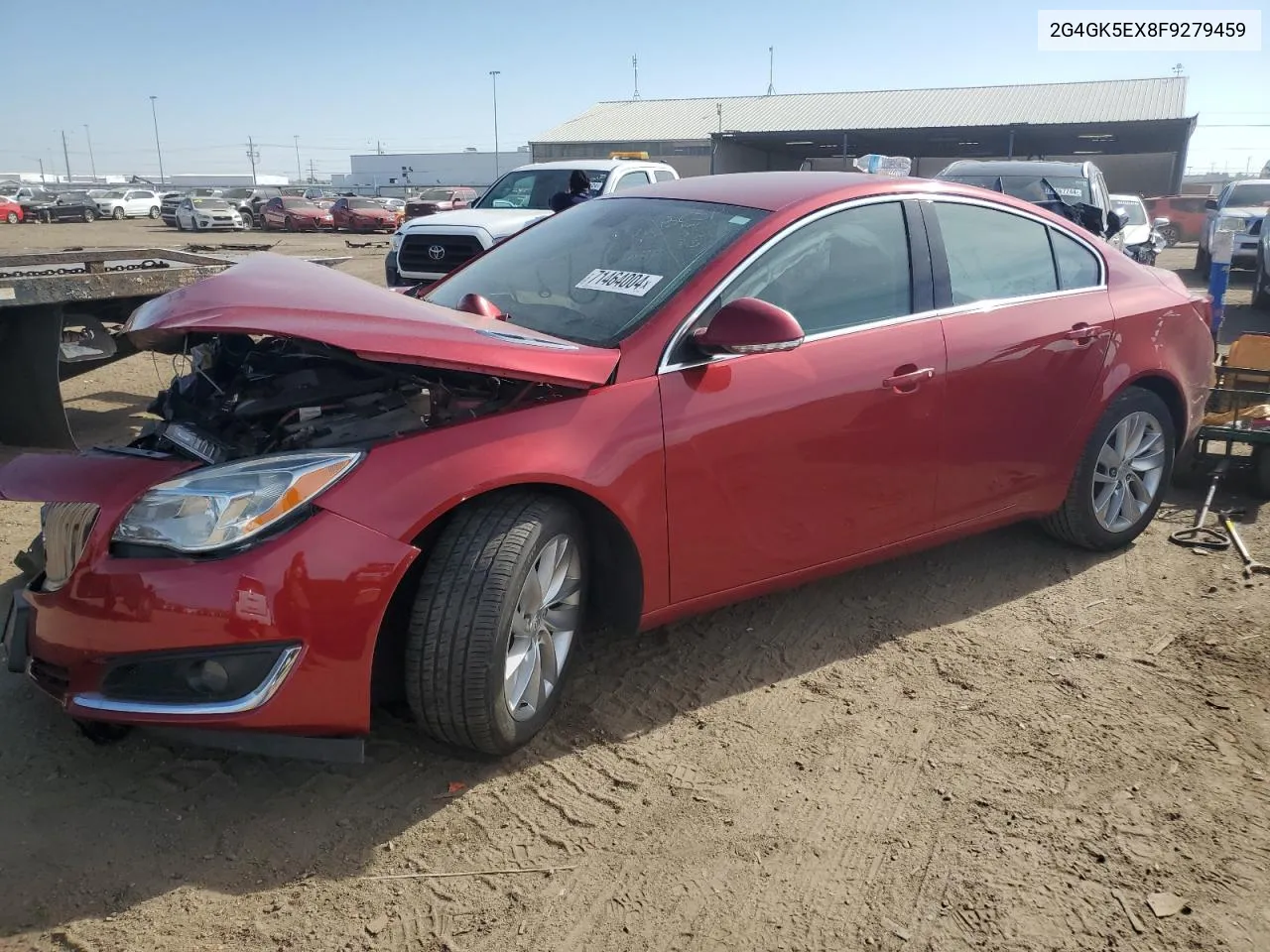 2015 Buick Regal VIN: 2G4GK5EX8F9279459 Lot: 71464004