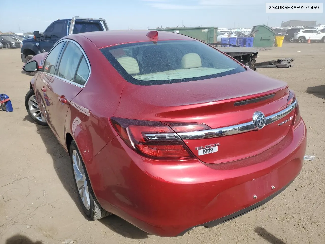 2G4GK5EX8F9279459 2015 Buick Regal