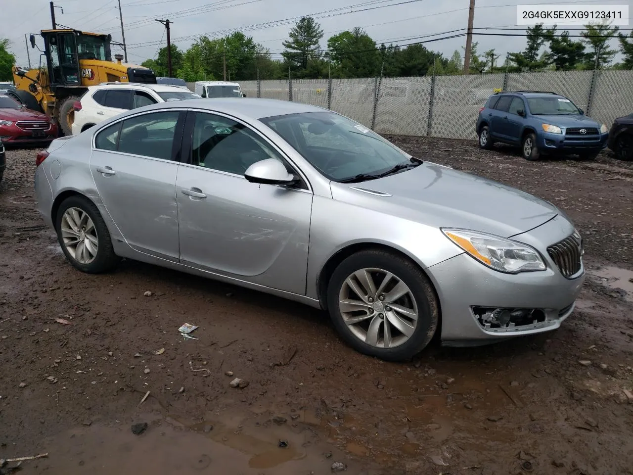 2016 Buick Regal VIN: 2G4GK5EXXG9123411 Lot: 53702404