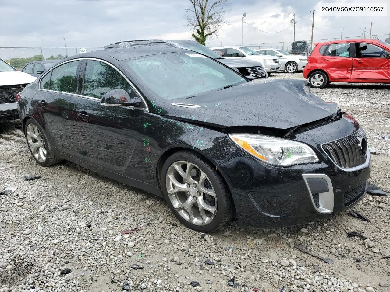 2G4GV5GX7G9146567 2016 Buick Regal Gs