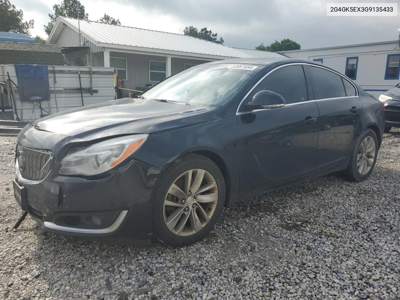 2016 Buick Regal VIN: 2G4GK5EX3G9135433 Lot: 53957454