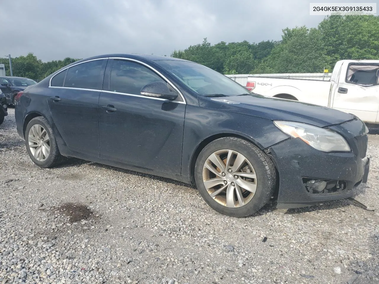 2016 Buick Regal VIN: 2G4GK5EX3G9135433 Lot: 53957454