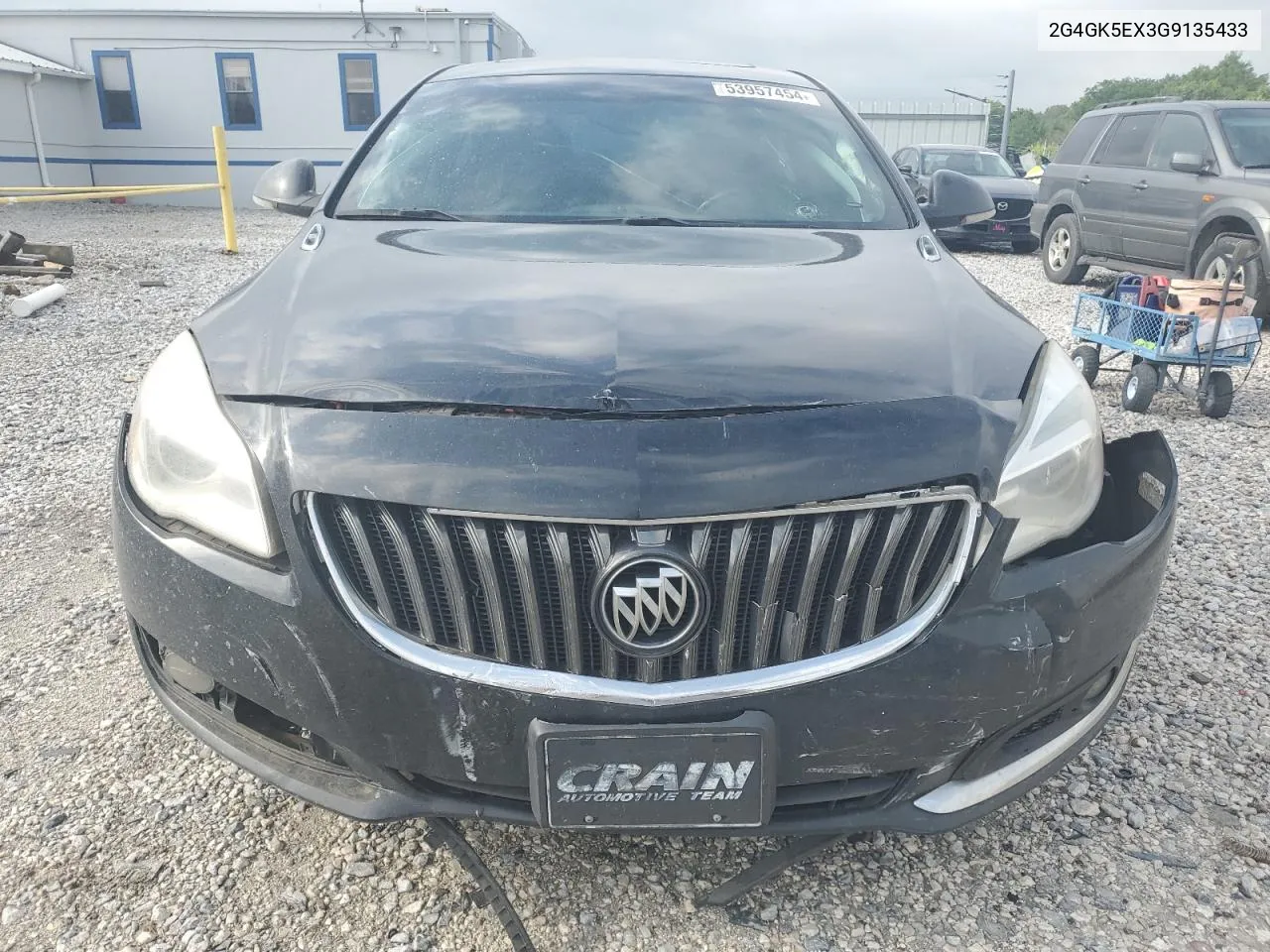 2016 Buick Regal VIN: 2G4GK5EX3G9135433 Lot: 53957454