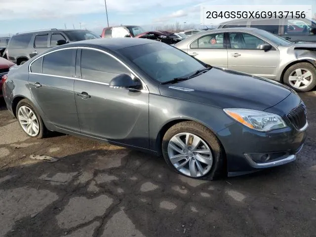 2G4GS5GX6G9137156 2016 Buick Regal Premium