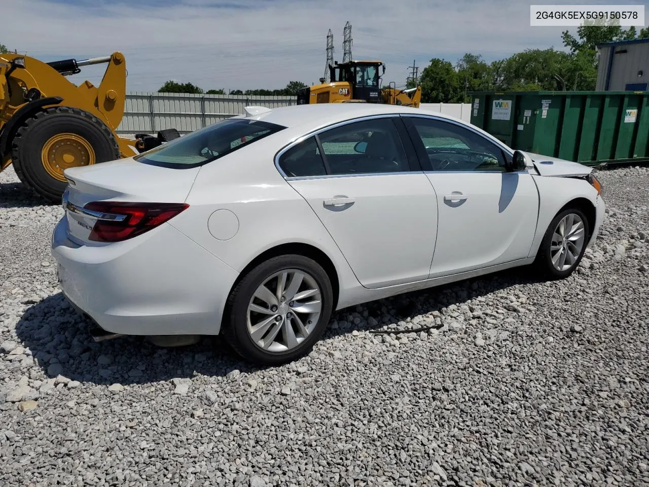 2016 Buick Regal VIN: 2G4GK5EX5G9150578 Lot: 56108754