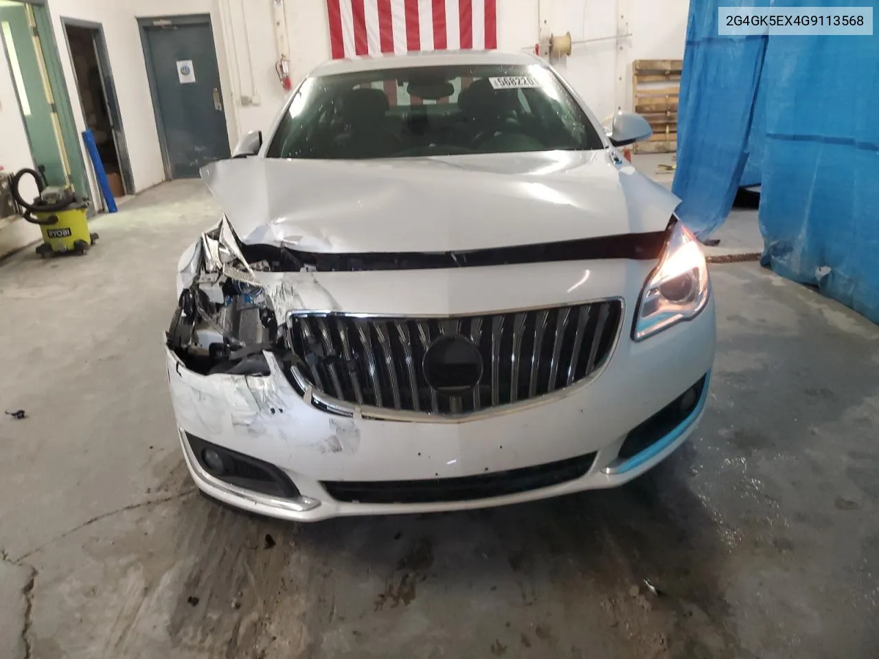 2016 Buick Regal VIN: 2G4GK5EX4G9113568 Lot: 56822014