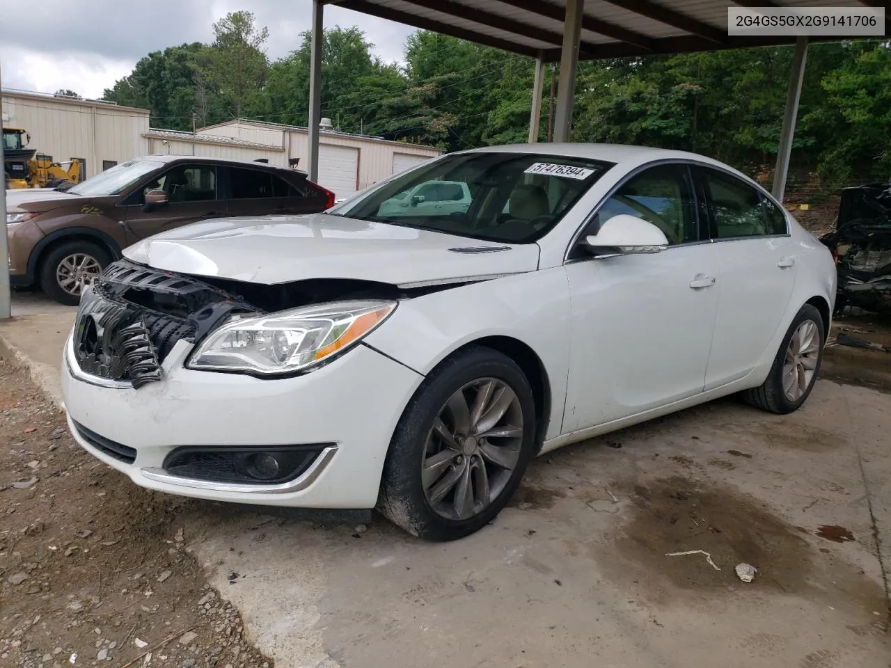 2G4GS5GX2G9141706 2016 Buick Regal Premium