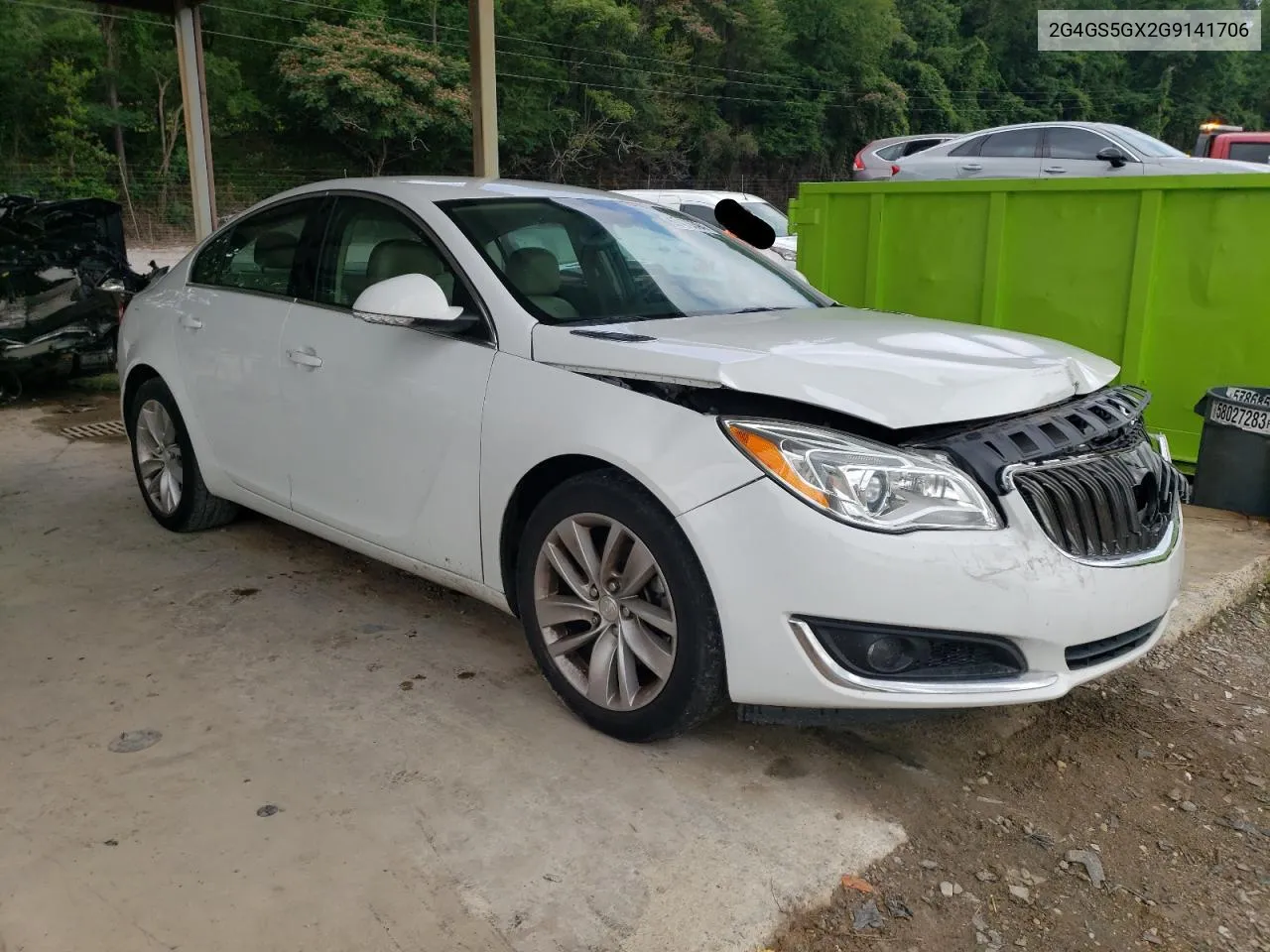 2G4GS5GX2G9141706 2016 Buick Regal Premium