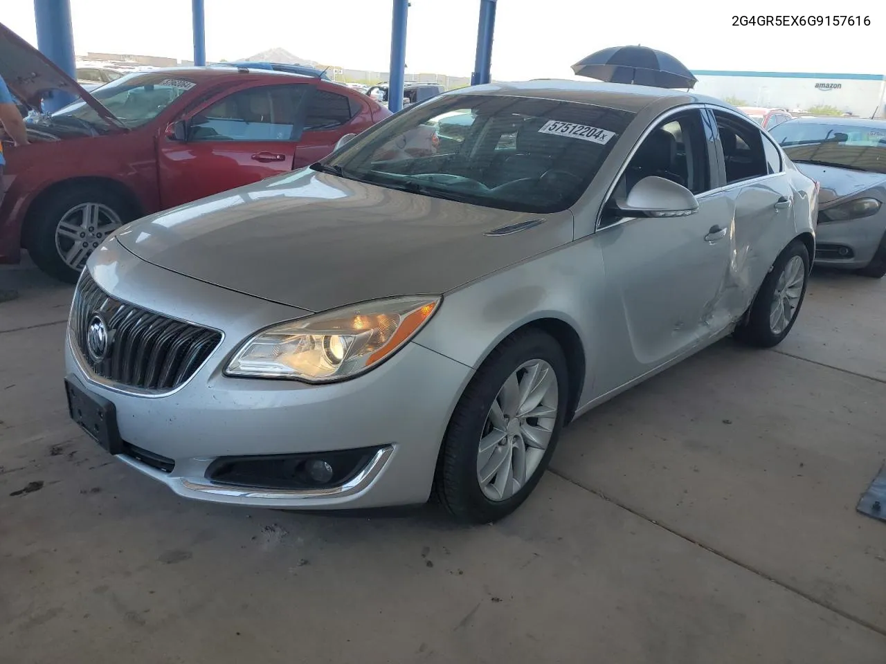 2G4GR5EX6G9157616 2016 Buick Regal Premium