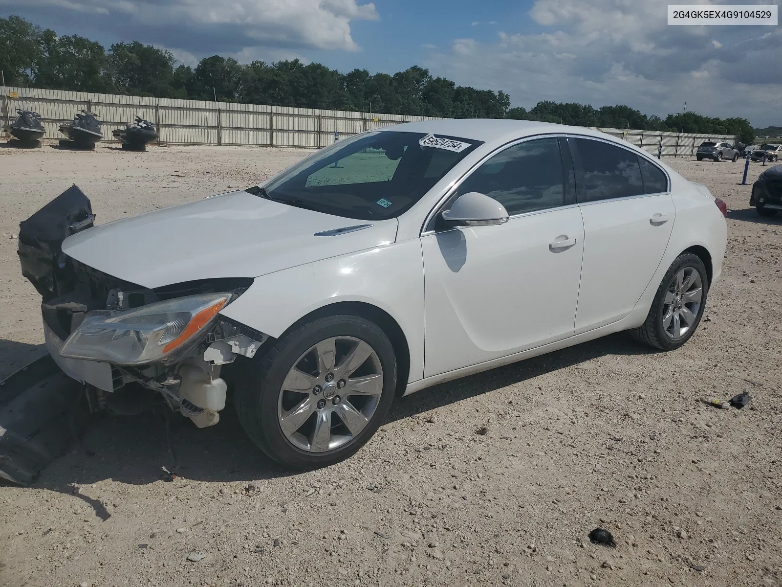 2016 Buick Regal VIN: 2G4GK5EX4G9104529 Lot: 59524754