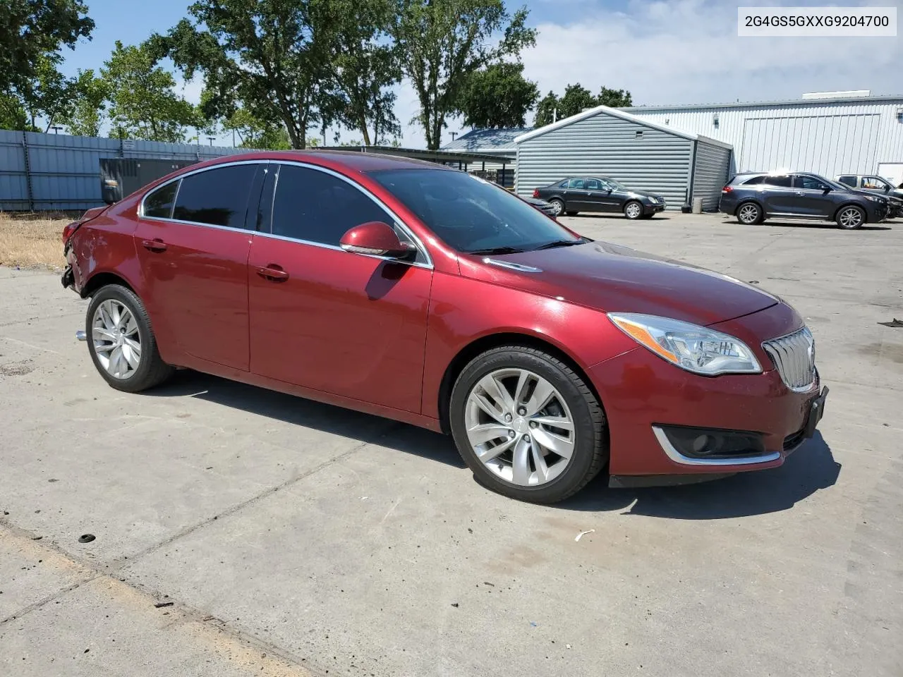 2G4GS5GXXG9204700 2016 Buick Regal Premium