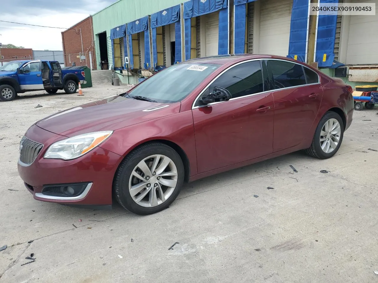 2016 Buick Regal VIN: 2G4GK5EX9G9190453 Lot: 60665344