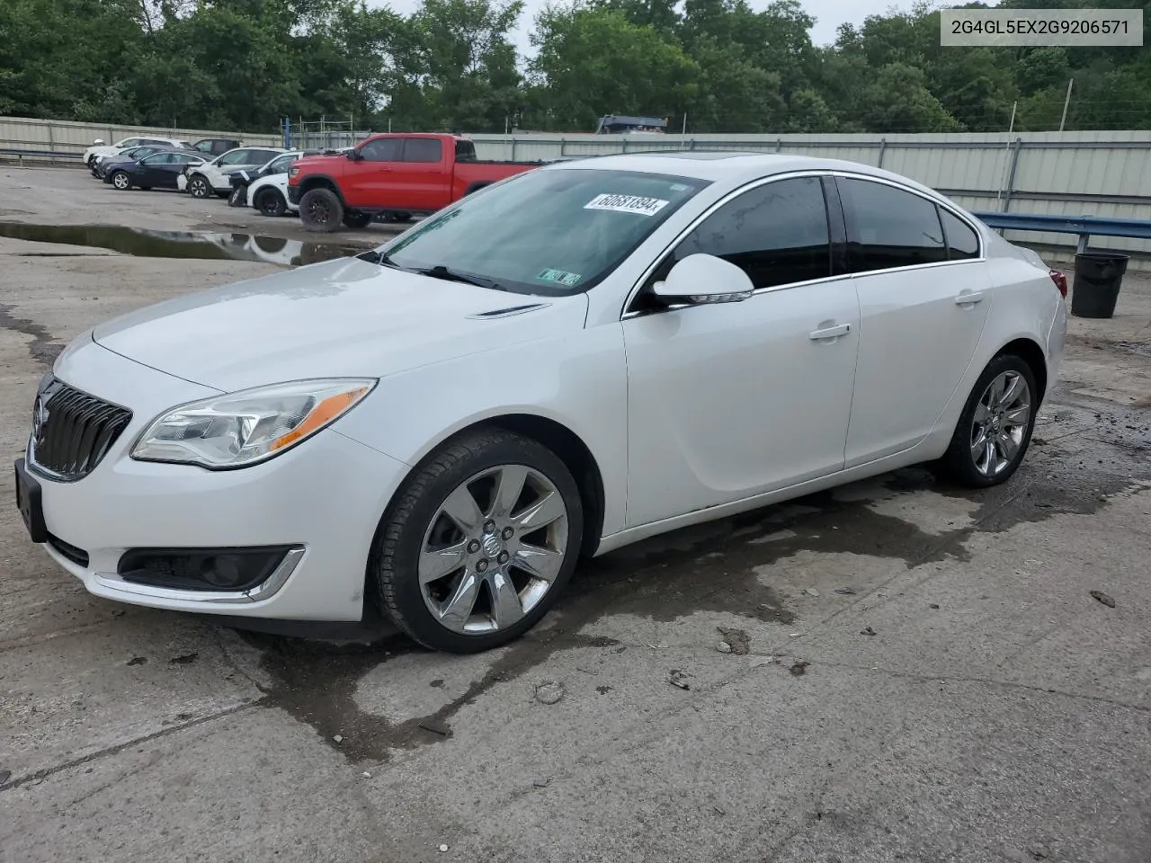 2016 Buick Regal VIN: 2G4GL5EX2G9206571 Lot: 60681894