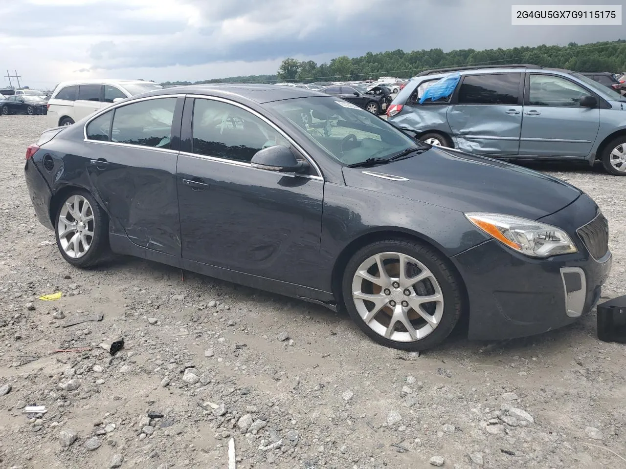 2G4GU5GX7G9115175 2016 Buick Regal Gs