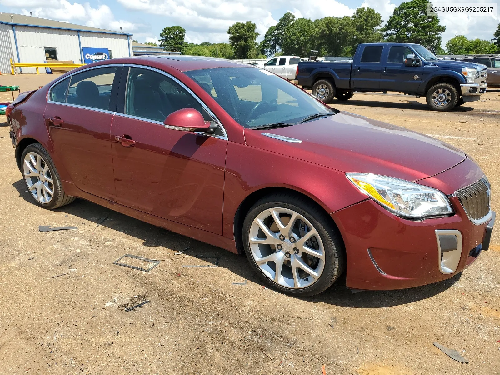 2016 Buick Regal Gs VIN: 2G4GU5GX9G9205217 Lot: 61147934