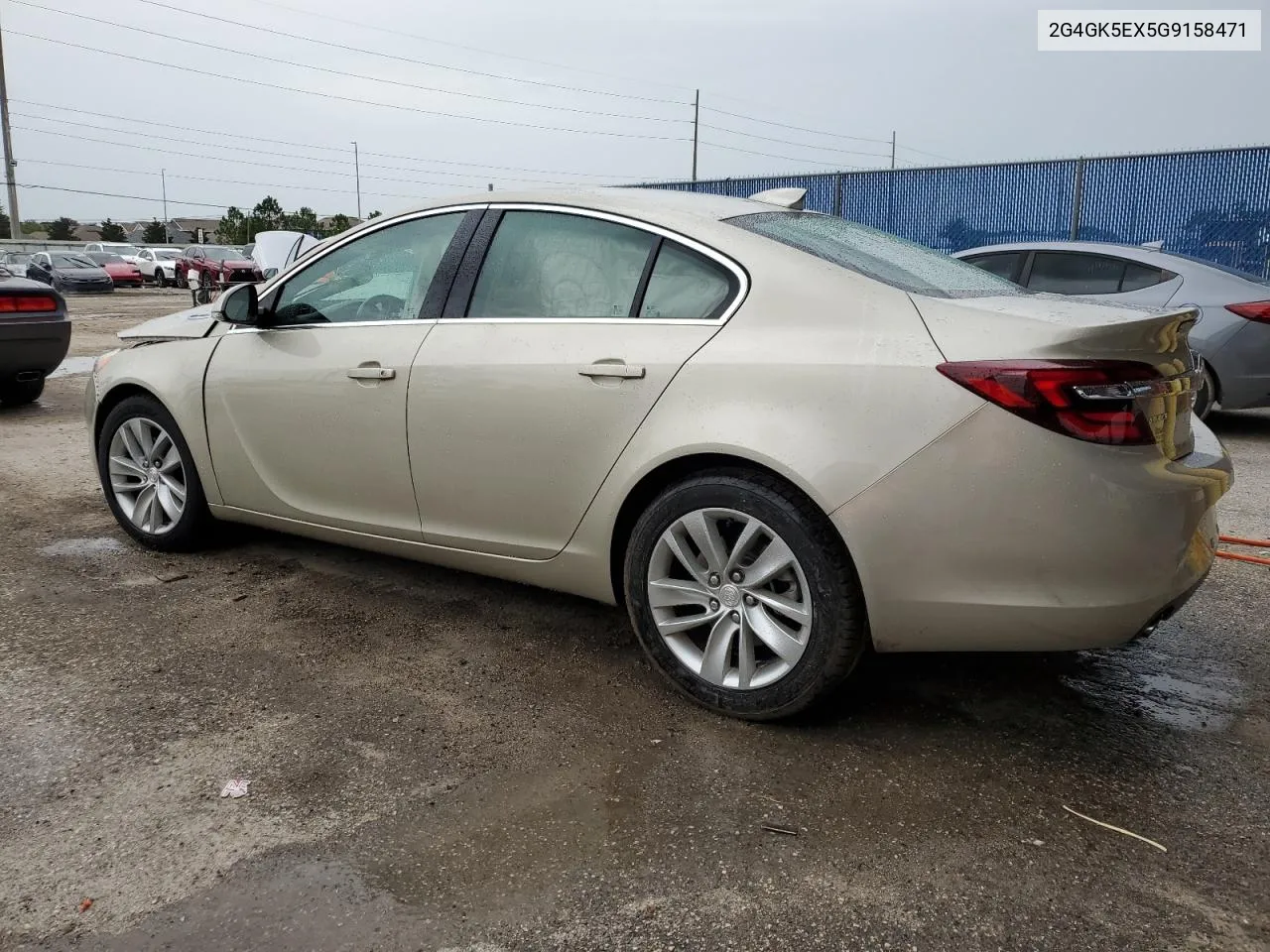 2016 Buick Regal VIN: 2G4GK5EX5G9158471 Lot: 62336014