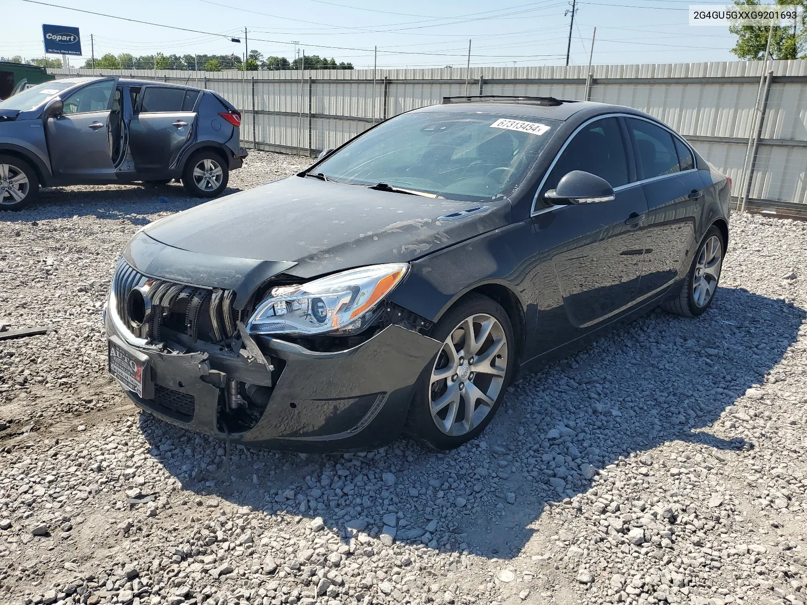 2016 Buick Regal Gs VIN: 2G4GU5GXXG9201693 Lot: 67313454