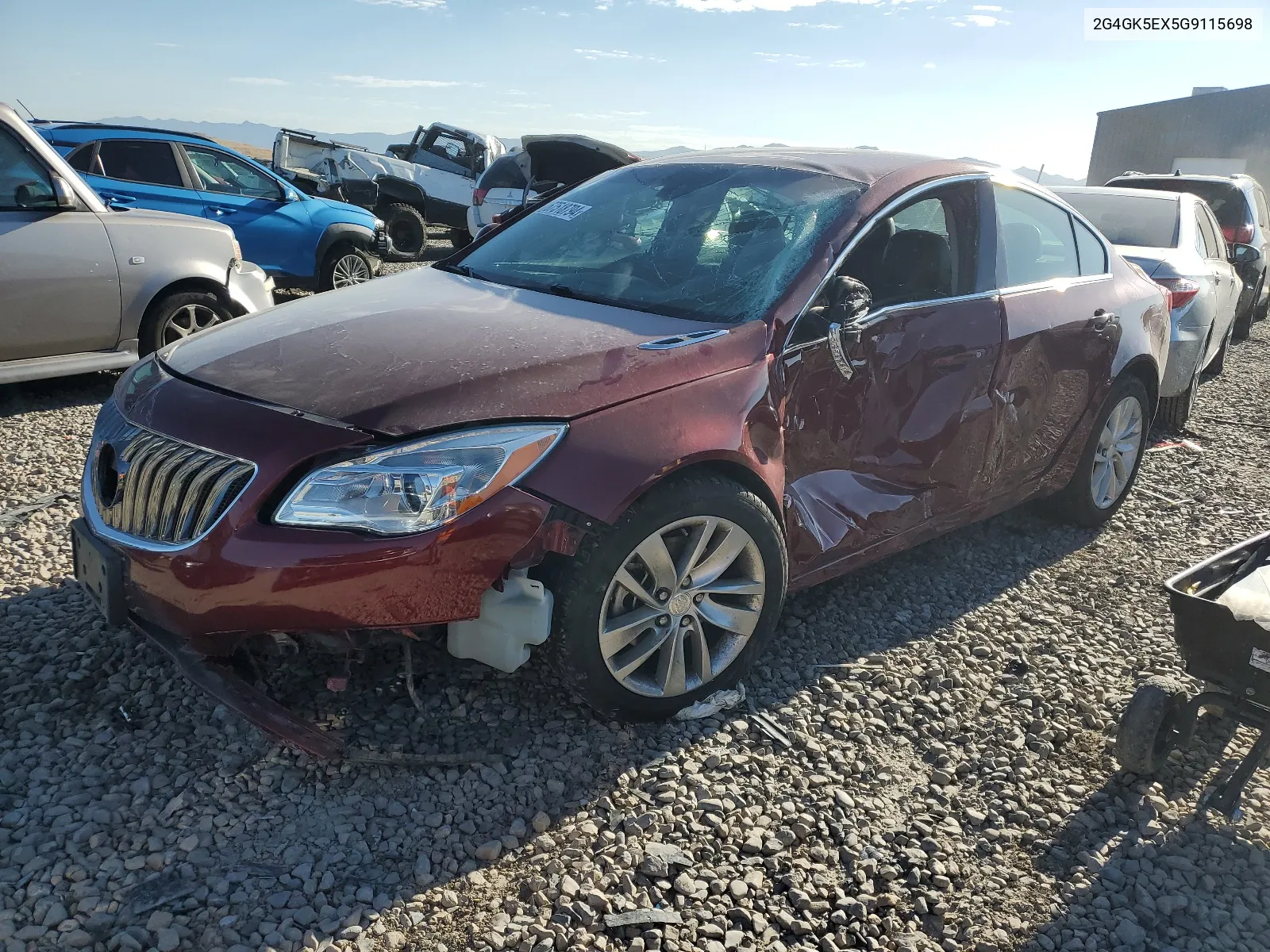 2G4GK5EX5G9115698 2016 Buick Regal