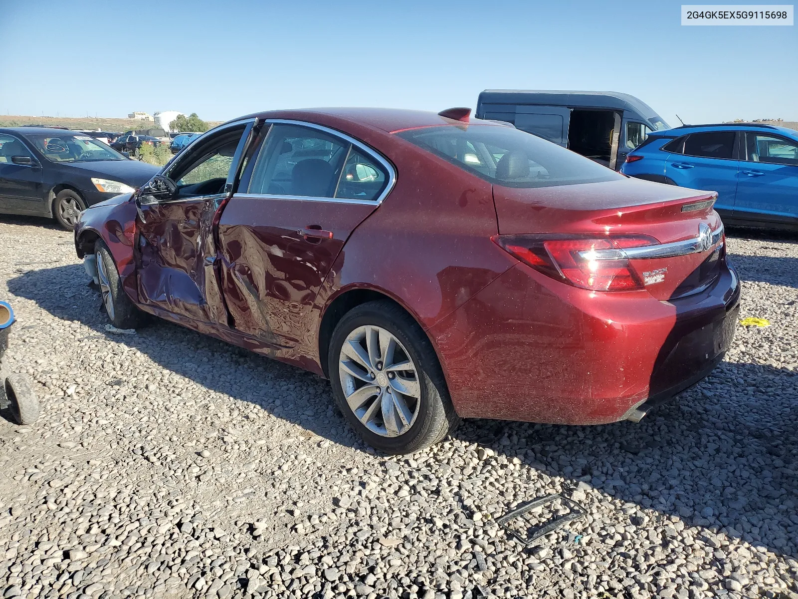 2G4GK5EX5G9115698 2016 Buick Regal