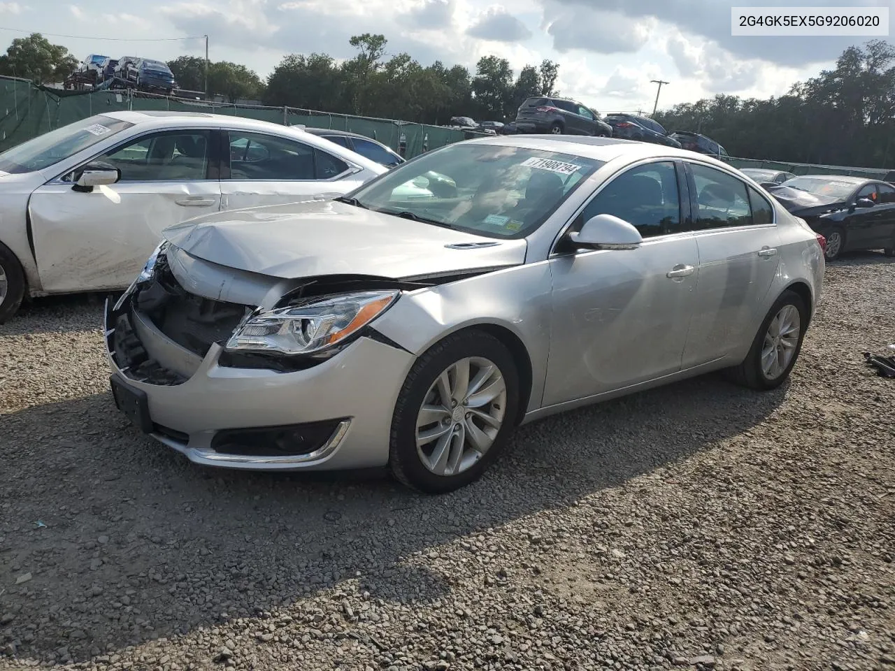 2016 Buick Regal VIN: 2G4GK5EX5G9206020 Lot: 71908794