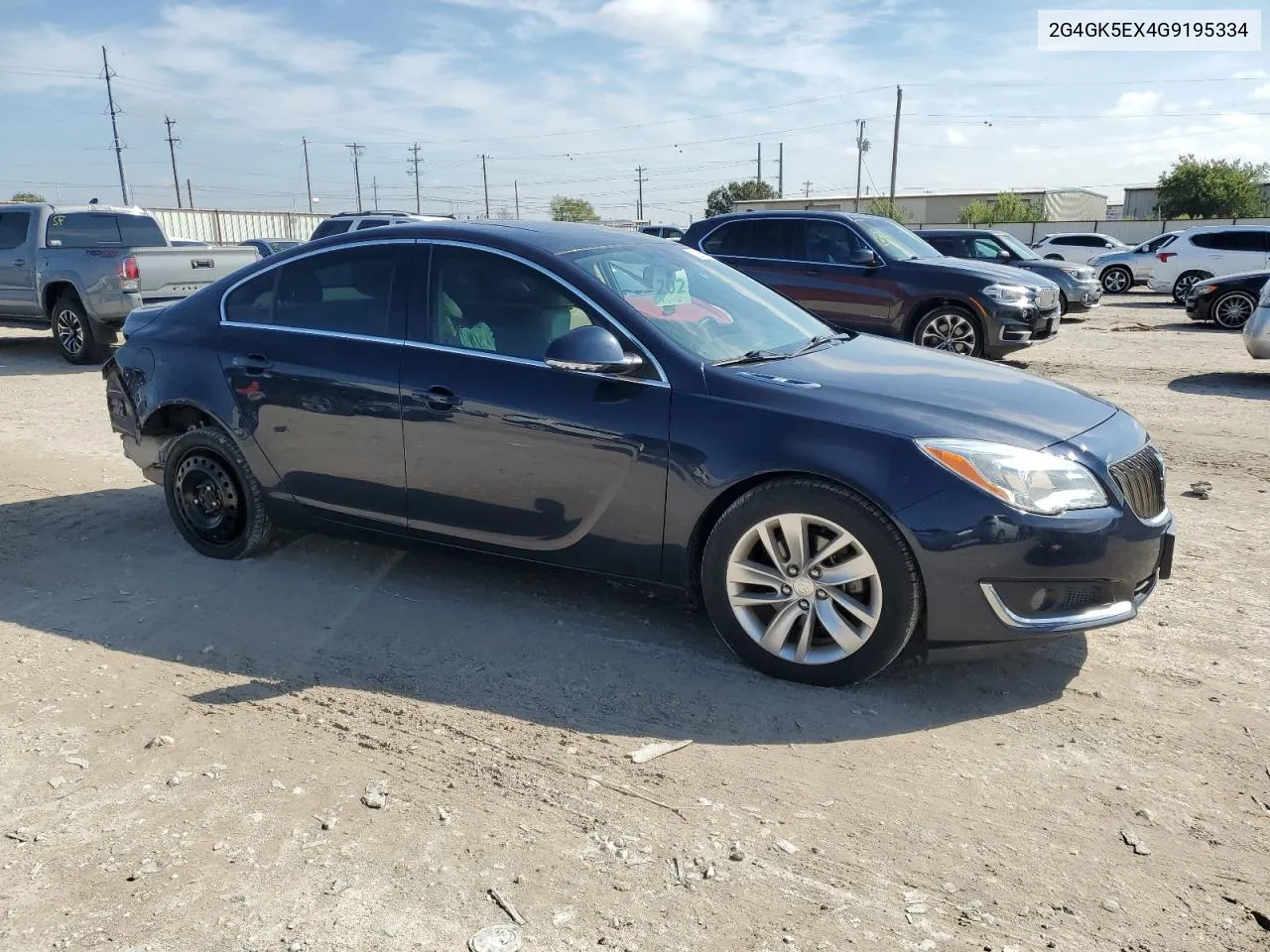 2016 Buick Regal VIN: 2G4GK5EX4G9195334 Lot: 72530264