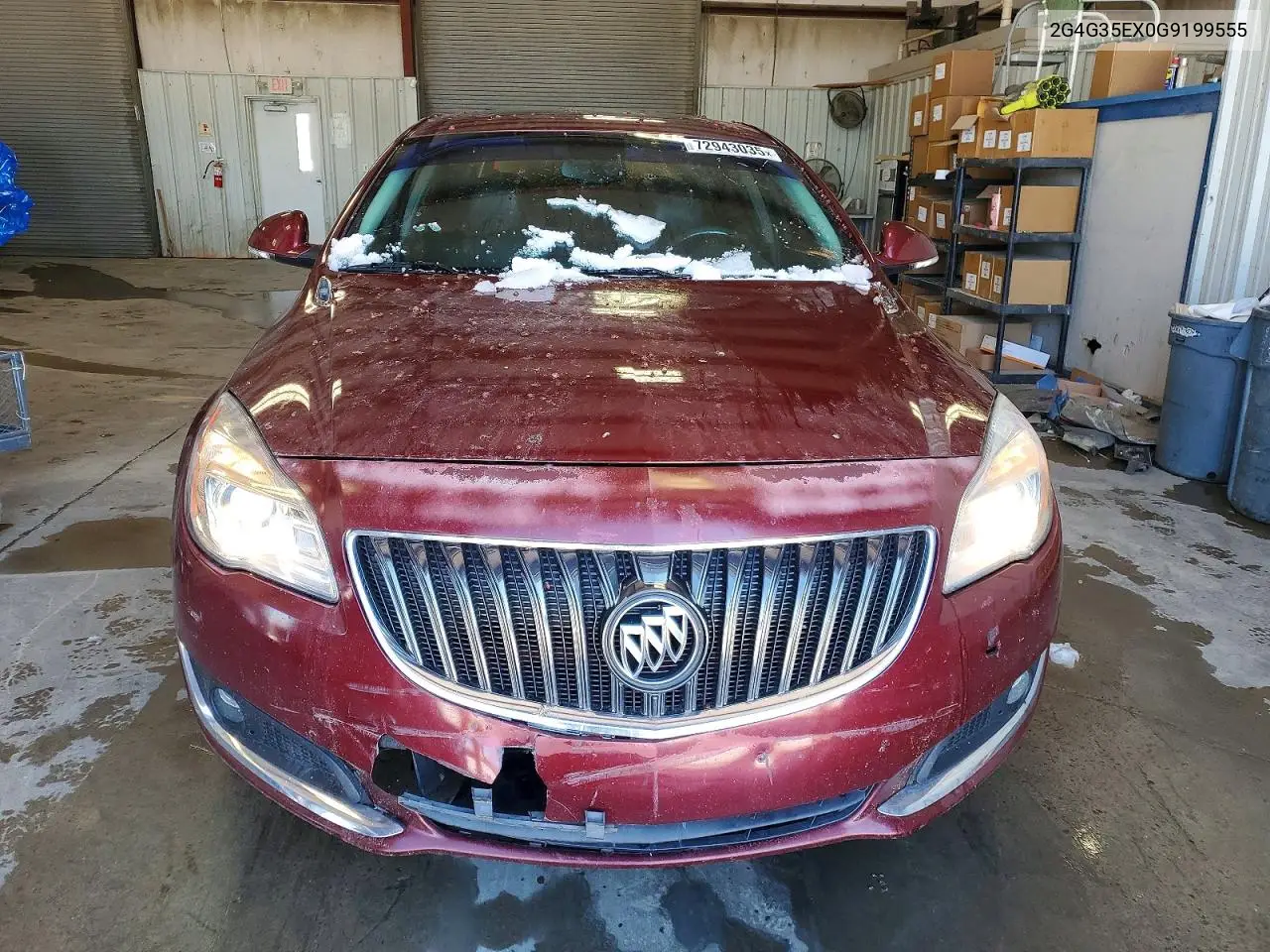 2G4G35EX0G9199555 2016 Buick Regal Sport Touring