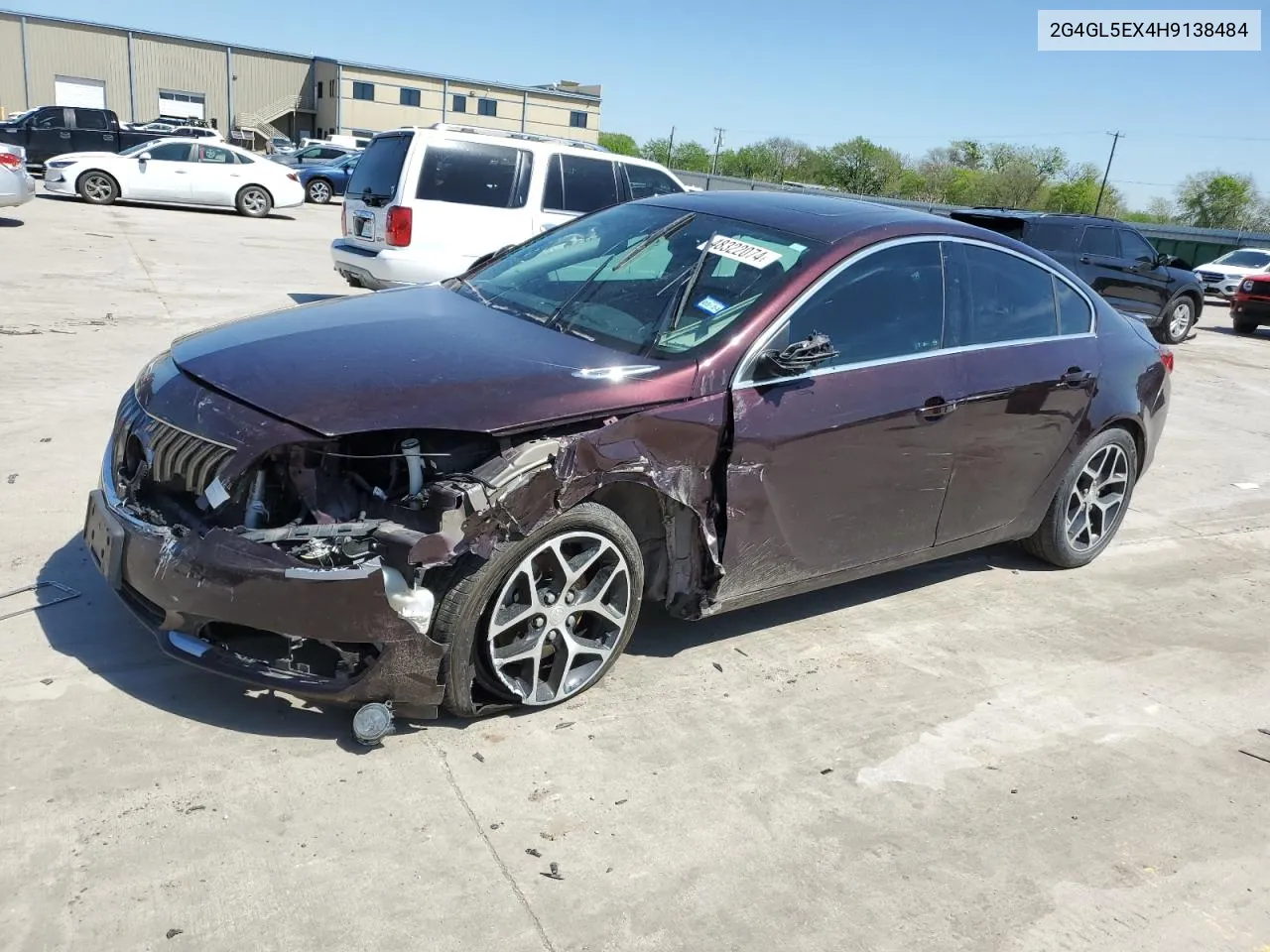 2017 Buick Regal Sport Touring VIN: 2G4GL5EX4H9138484 Lot: 48322074