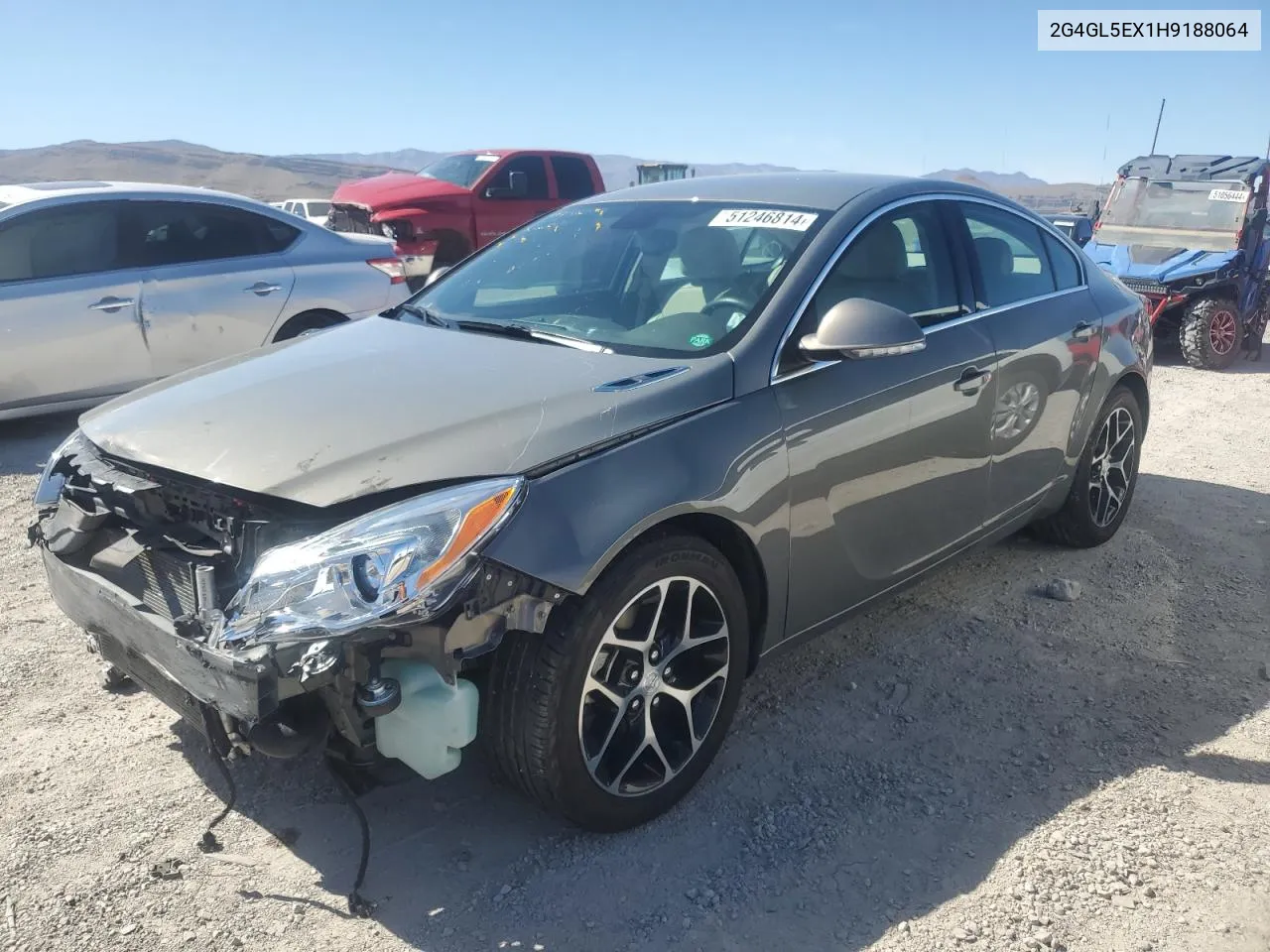 2017 Buick Regal Sport Touring VIN: 2G4GL5EX1H9188064 Lot: 51246814