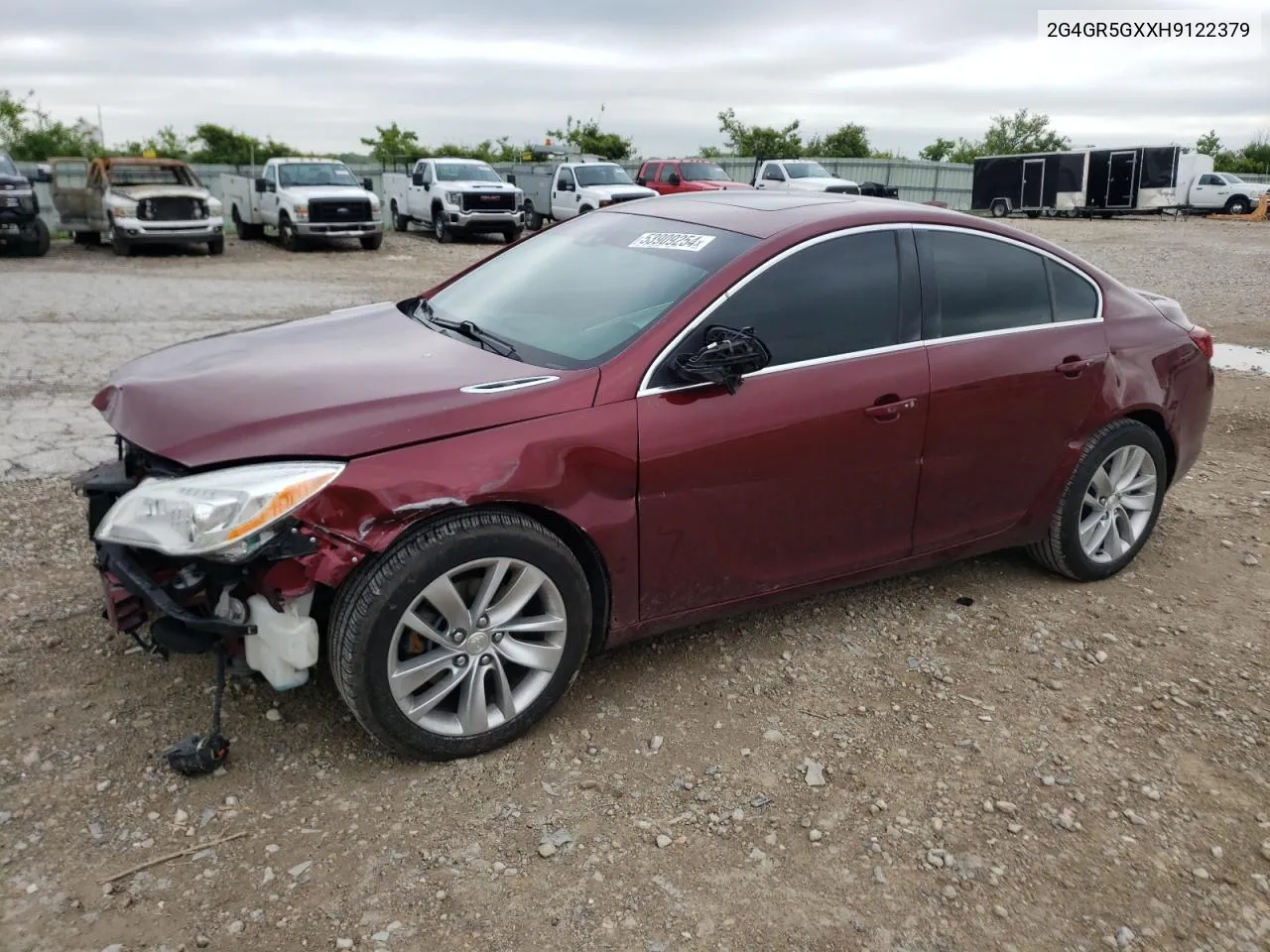 2017 Buick Regal Premium VIN: 2G4GR5GXXH9122379 Lot: 53909254