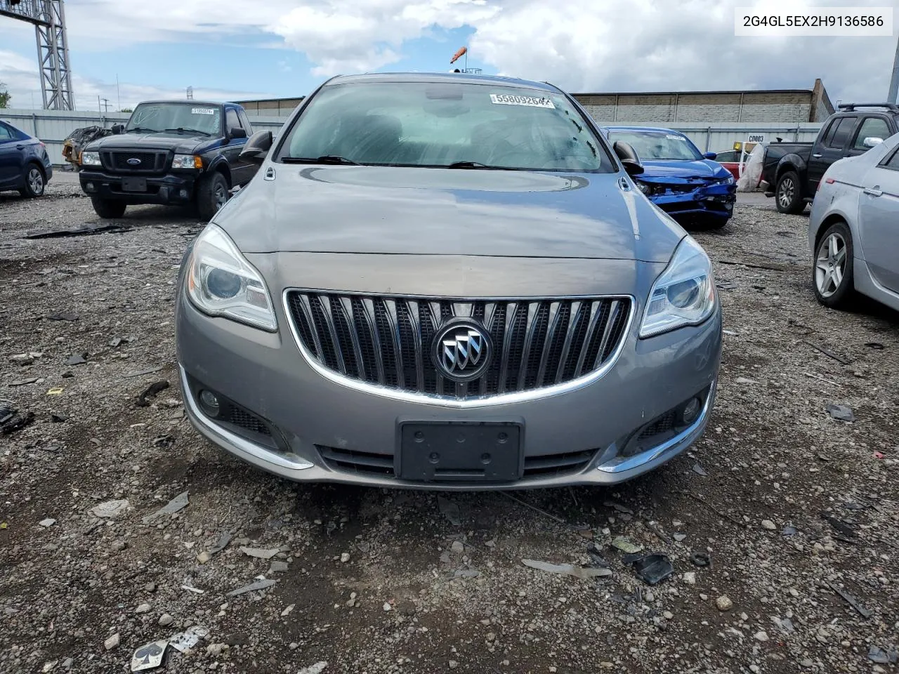 2017 Buick Regal Sport Touring VIN: 2G4GL5EX2H9136586 Lot: 55809264