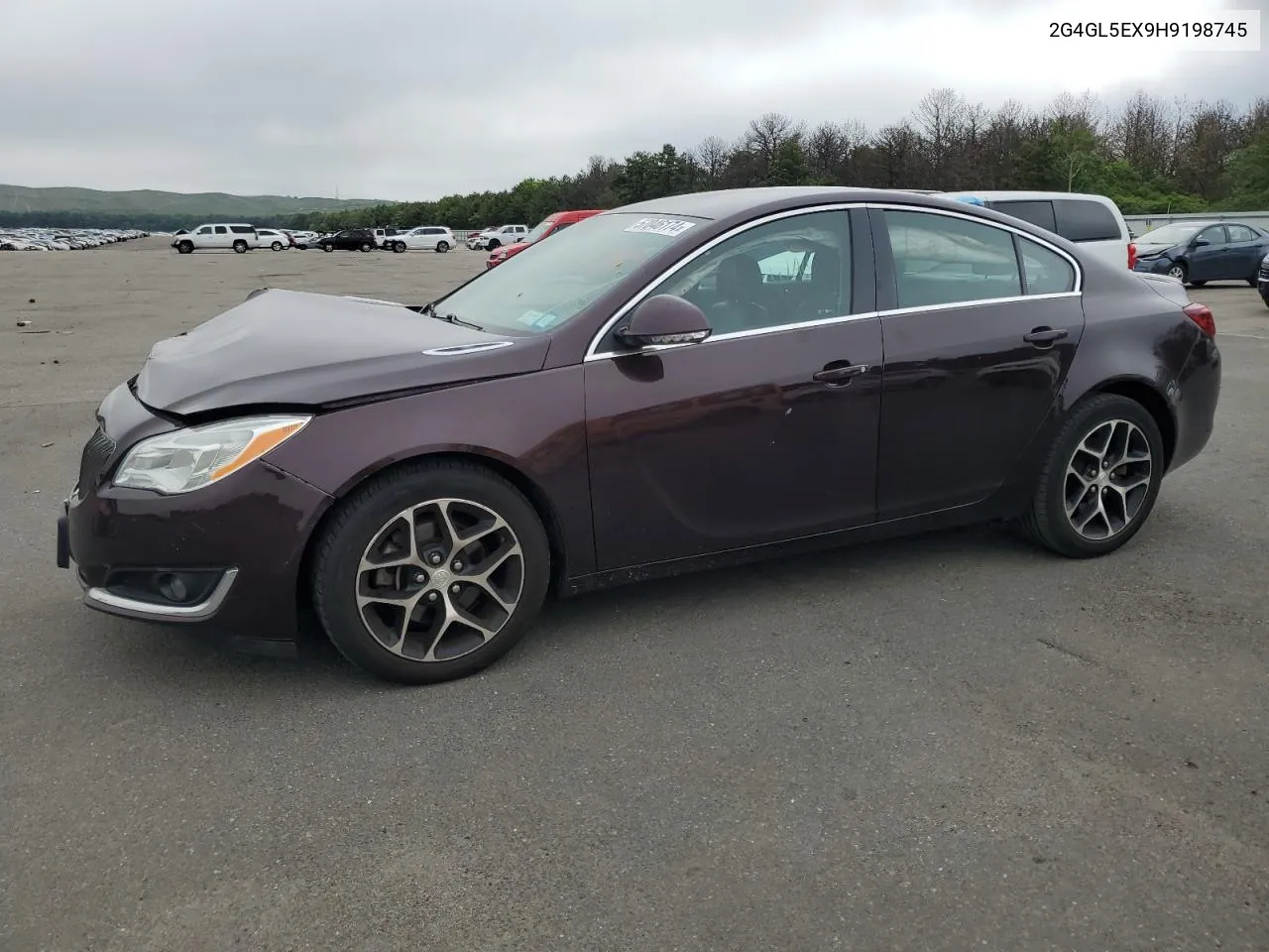 2017 Buick Regal Sport Touring VIN: 2G4GL5EX9H9198745 Lot: 57046174