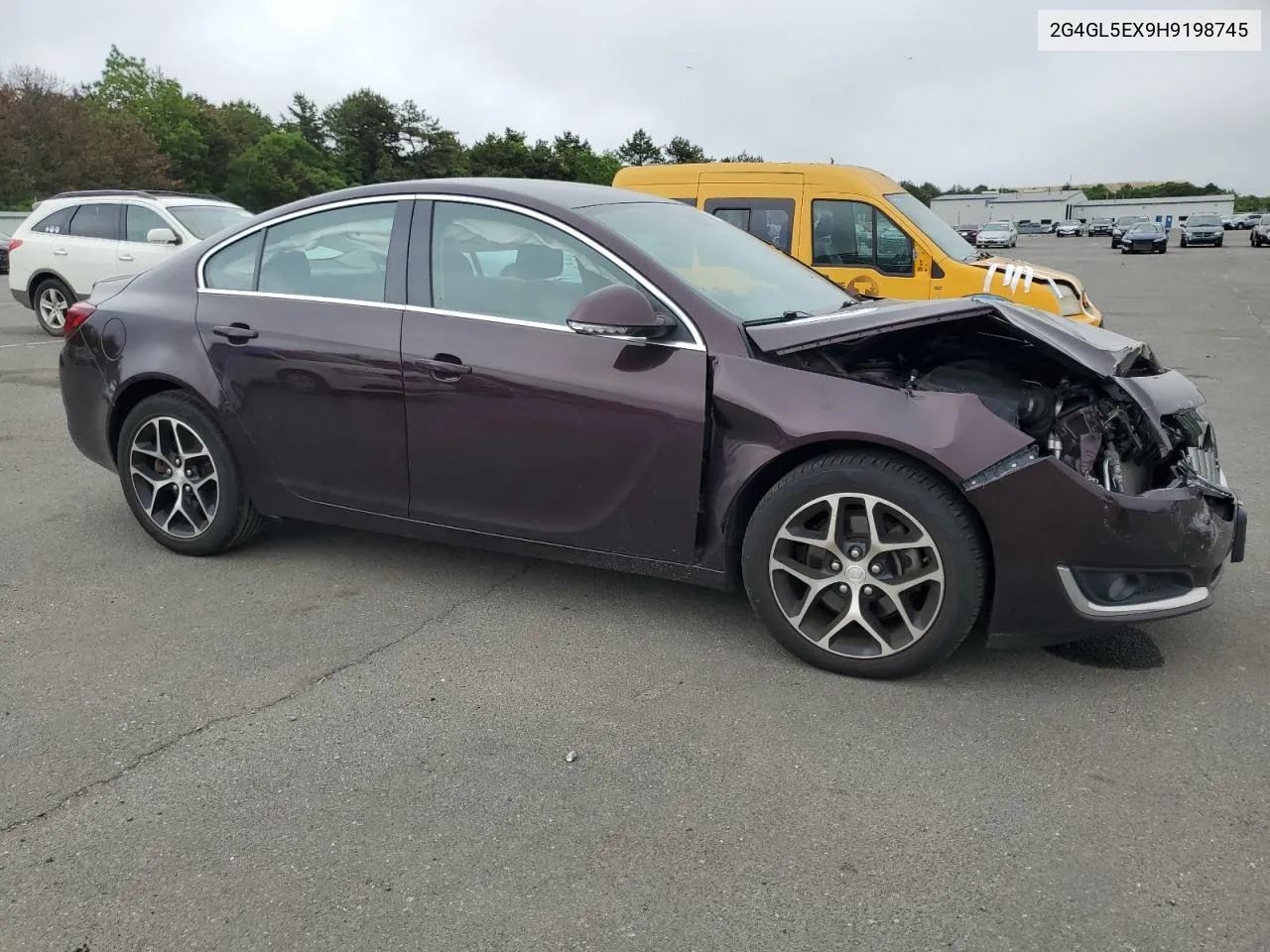 2017 Buick Regal Sport Touring VIN: 2G4GL5EX9H9198745 Lot: 57046174