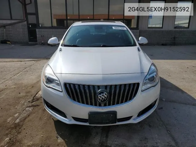 2017 Buick Regal Sport Touring VIN: 2G4GL5EX0H9152592 Lot: 57600924