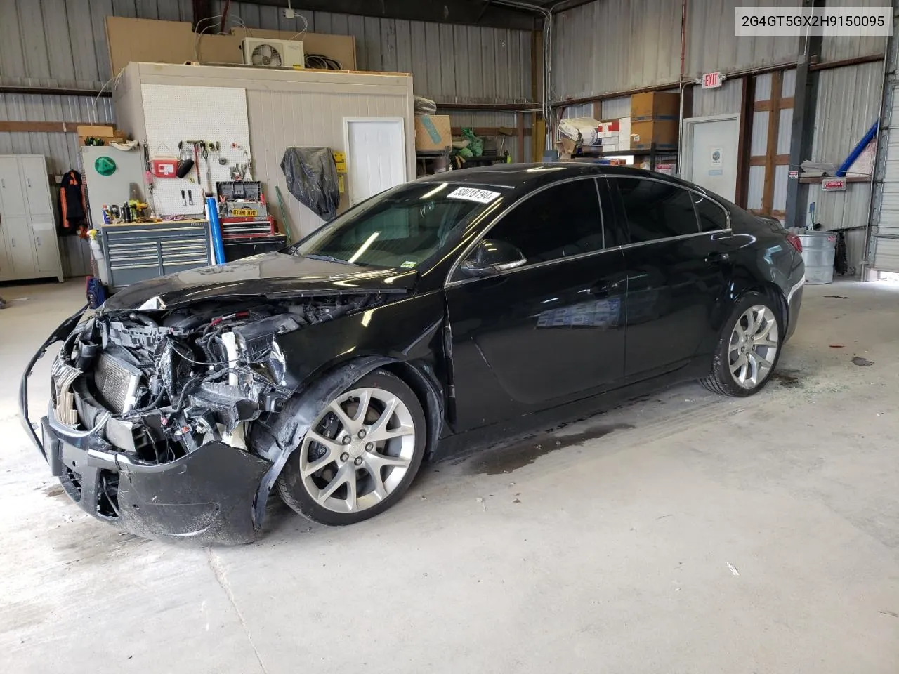 2G4GT5GX2H9150095 2017 Buick Regal Gs