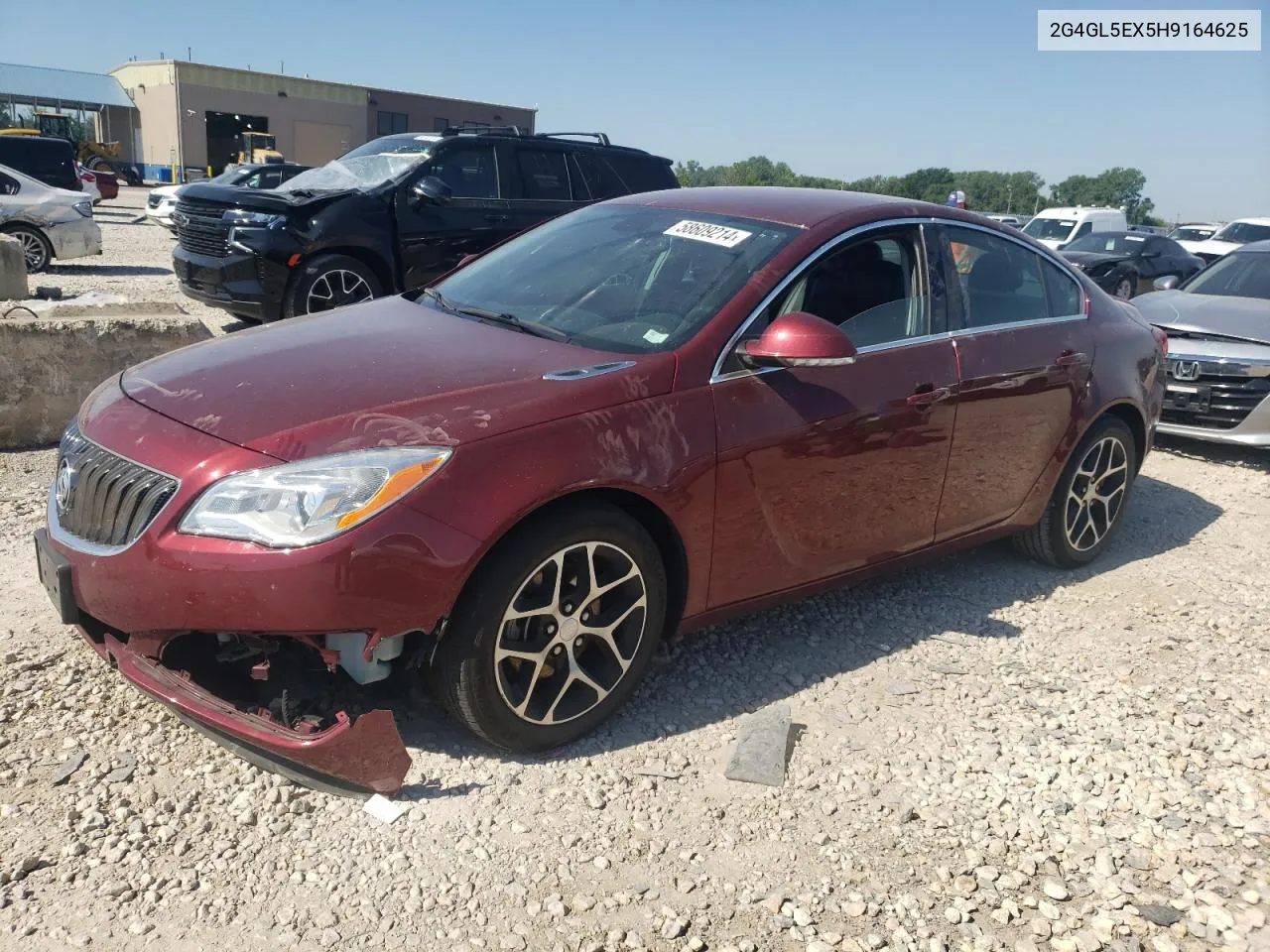 2G4GL5EX5H9164625 2017 Buick Regal Sport Touring